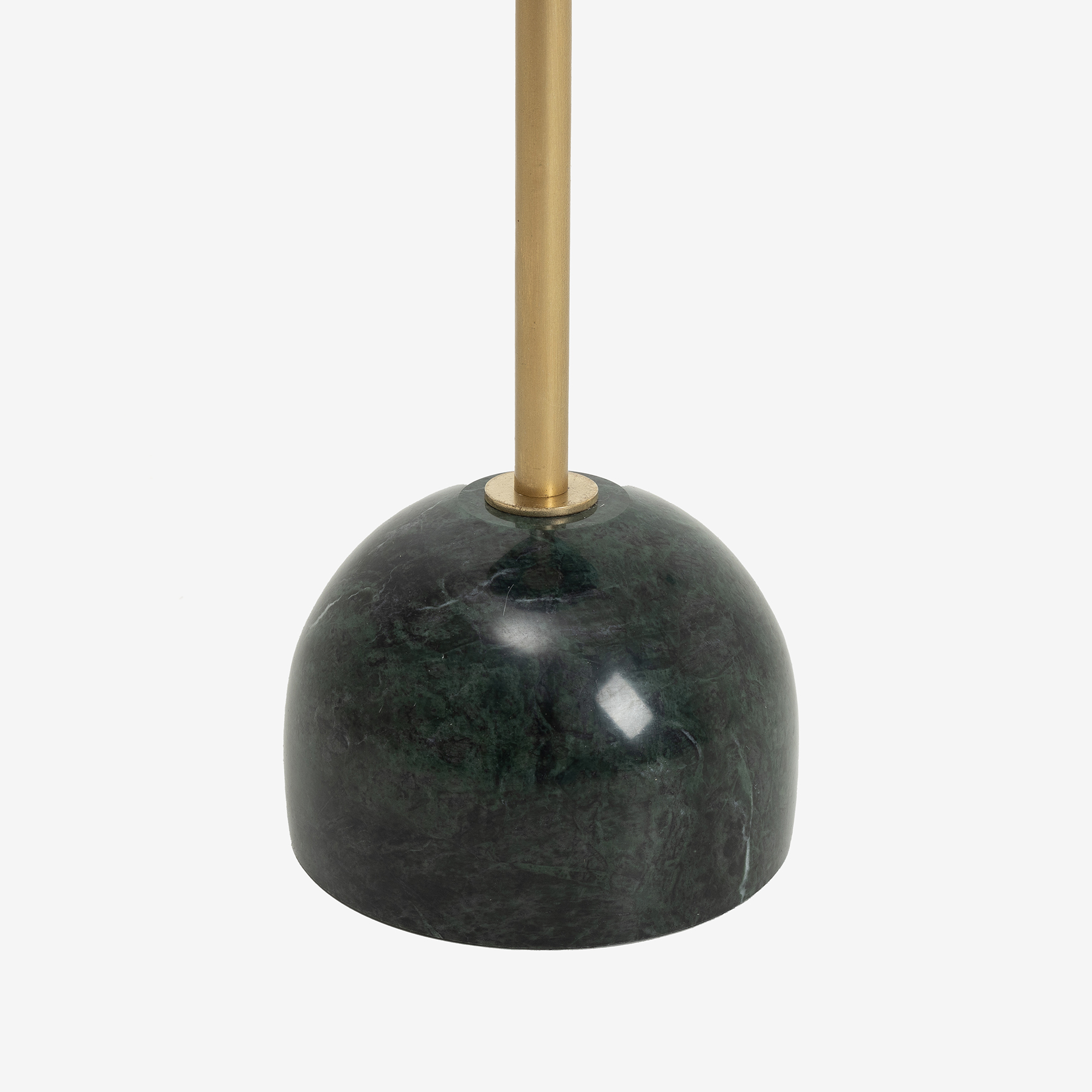 Mesa auxiliar de mármol verde Kern Ø35x58cm Clau&Chloe