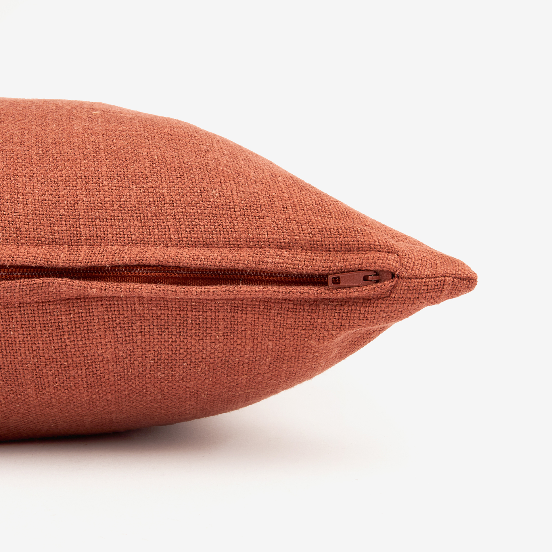 Funda de cojín teja Shaba 30x45cm