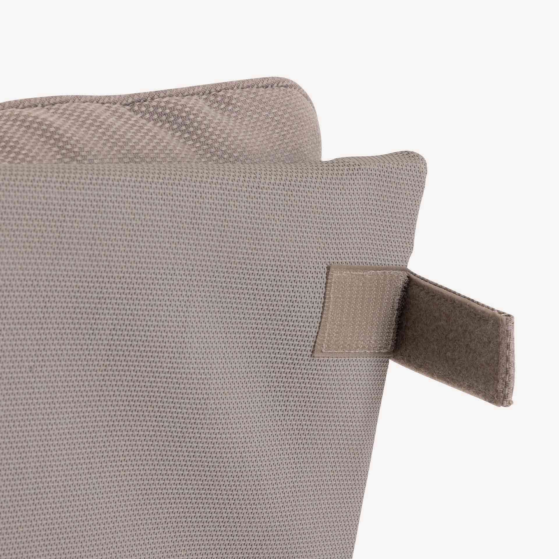 Sillon reclinable de jard&iacute;n de aluminio blanco Lambor 151x69x73cm