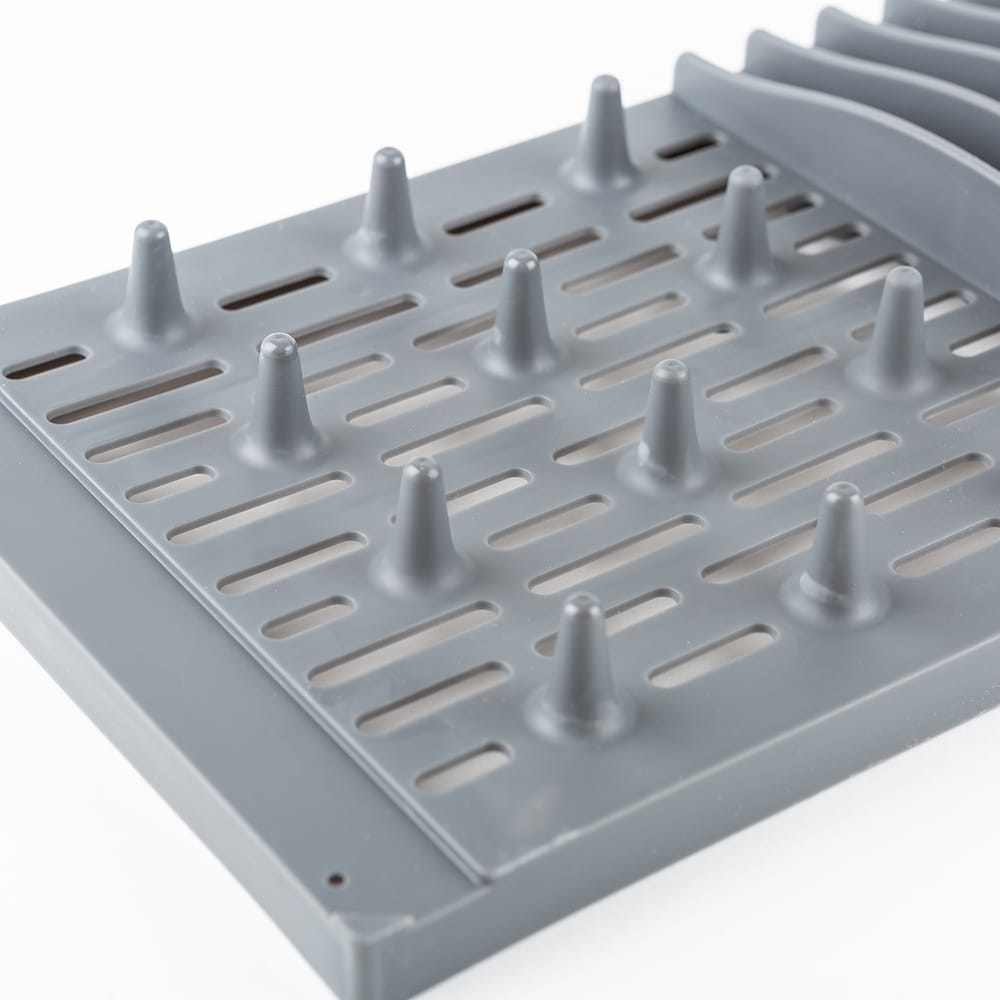 Escurreplatos gris Flat 40x16cm