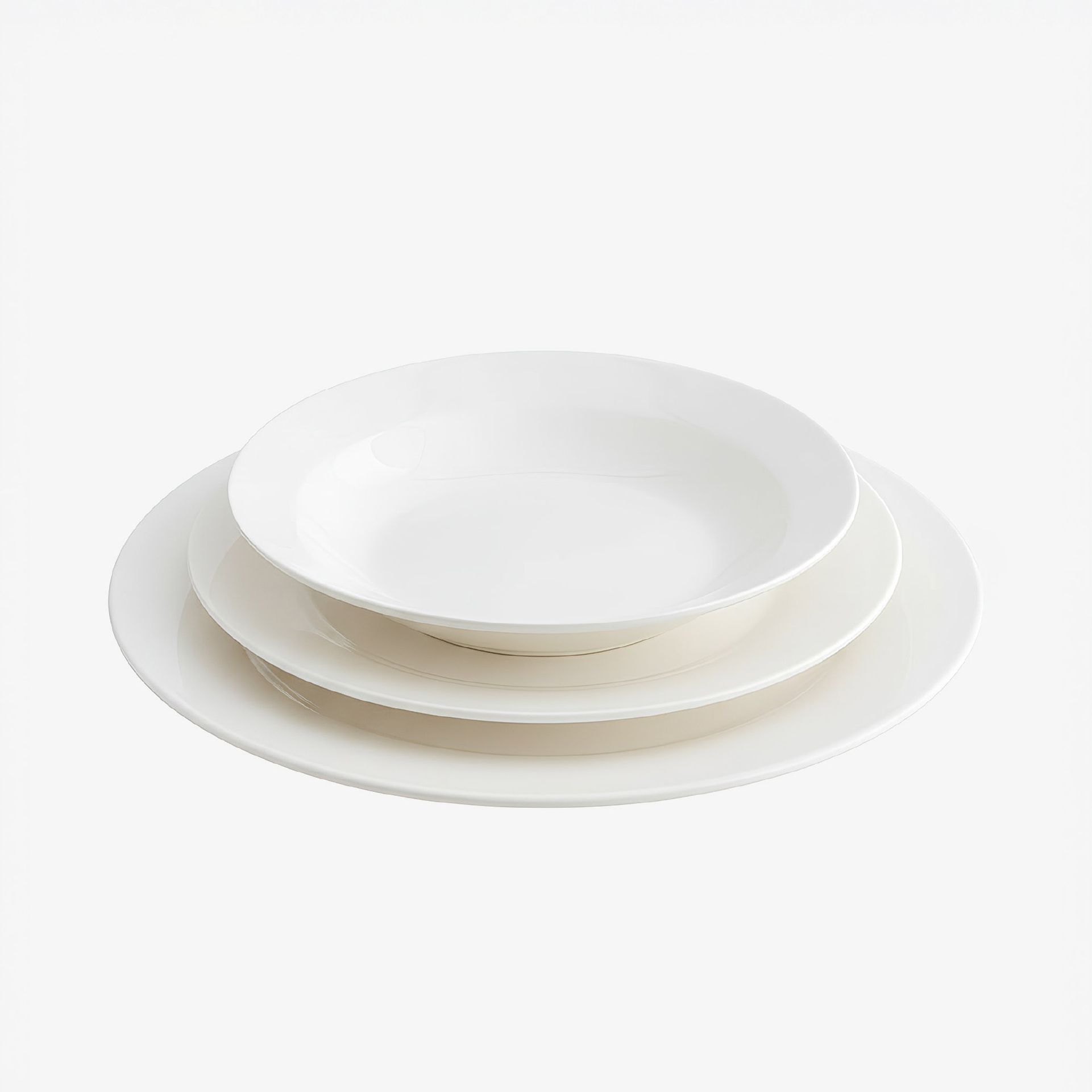 Plato postre porcelana blanca Vetra &Oslash;20cm