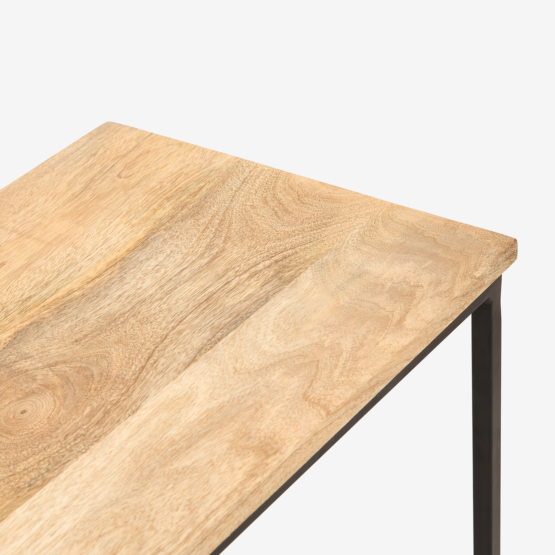 Set de 2 consolas de madera de mango Boston