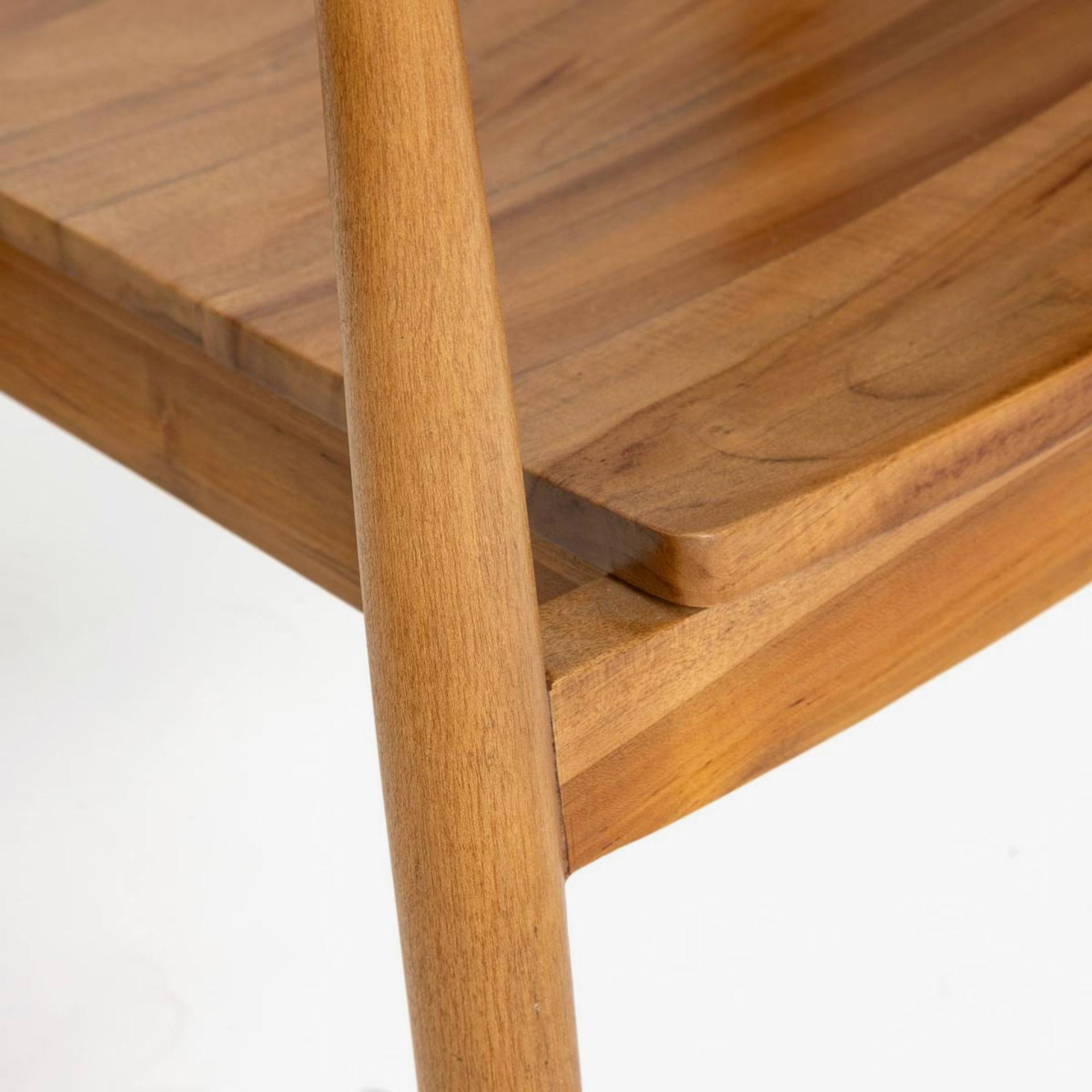 Sill&oacute;n de comedor natural de madera Belon