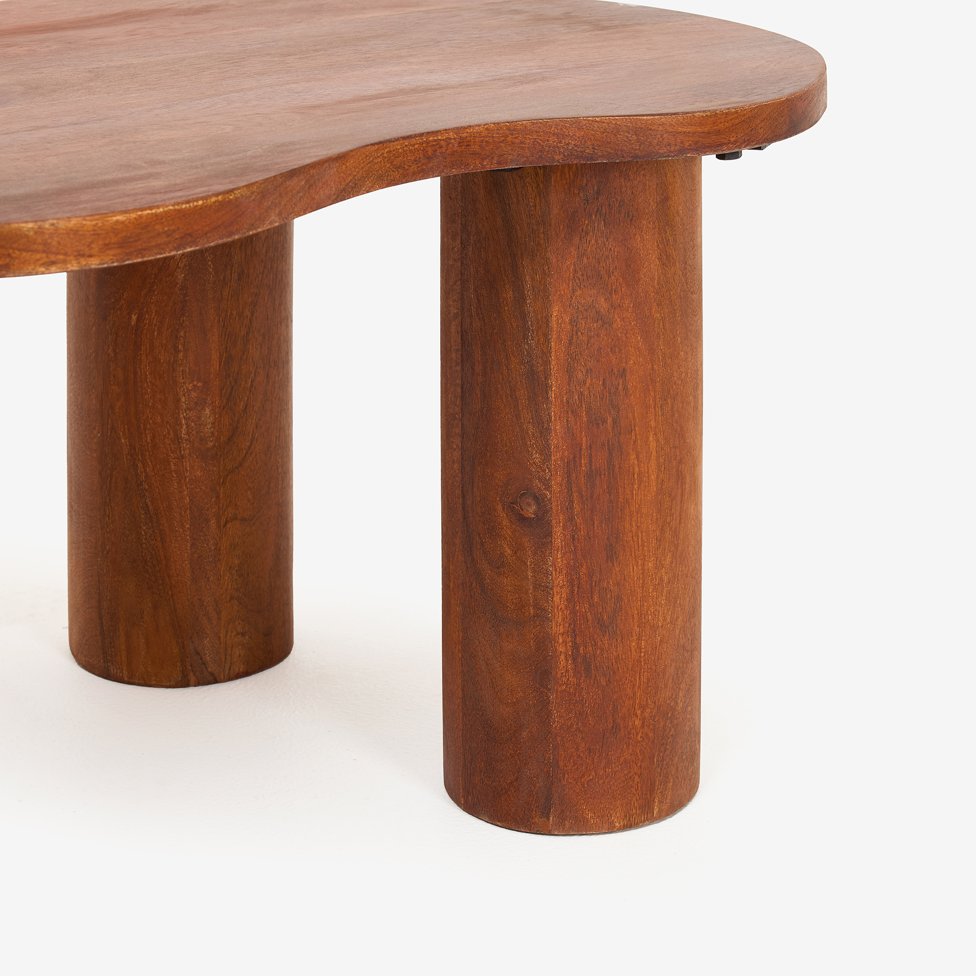 Mesa de centro de madera de mango Settle 120x60x40 Clau&Chloe