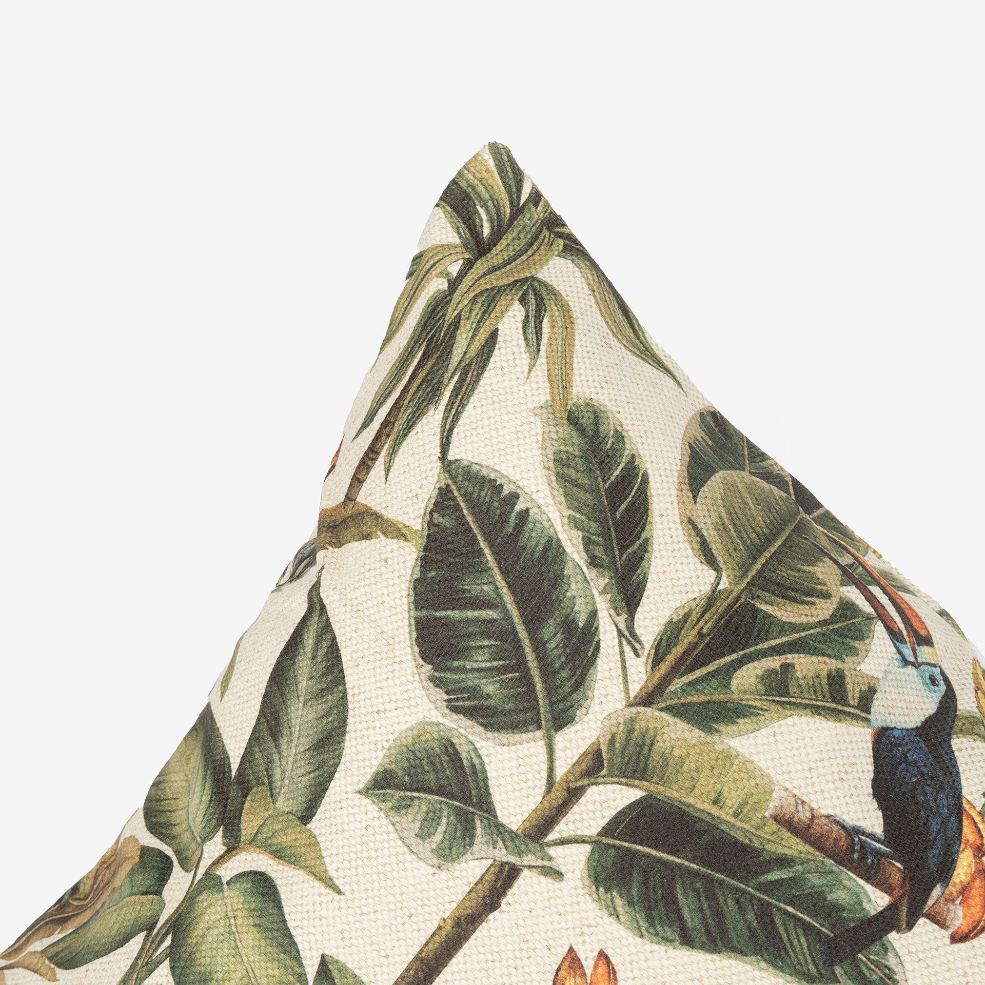 Funda de cojín algodón Fluvia 45x45cm