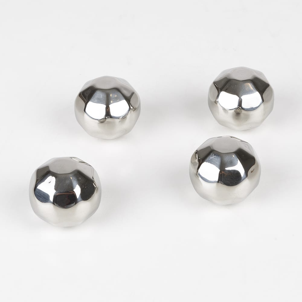 Conjunto de 4 bolas enfriadoras de acero inoxidable