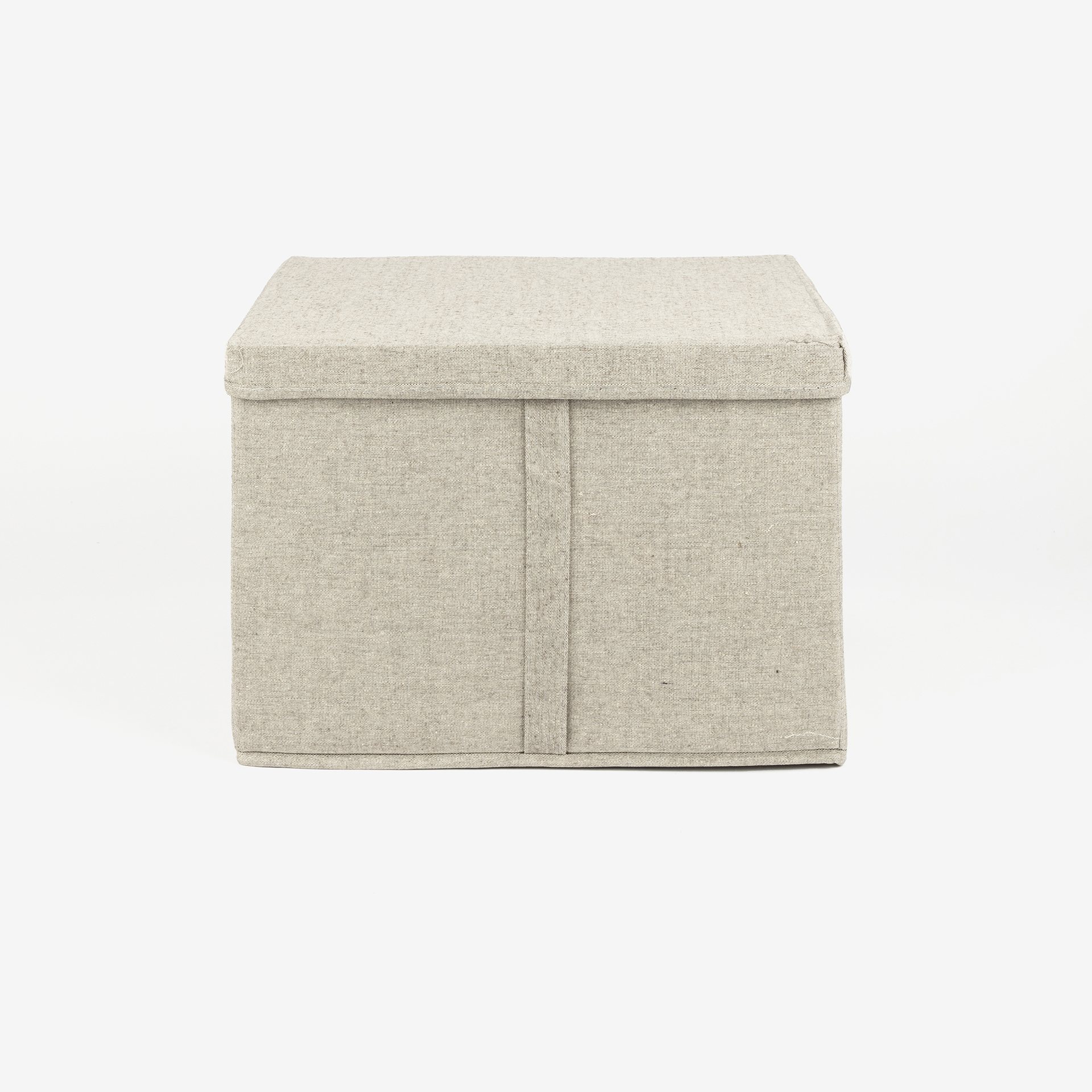 Caja organizadora gris Sleek 35x31x25cm