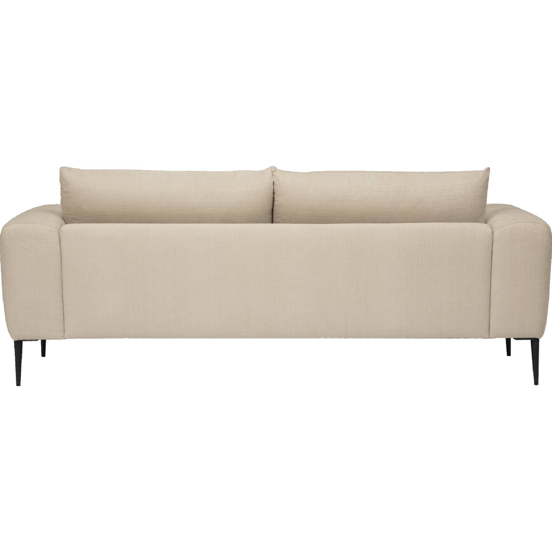 Sofá 3 plazas lino beige Dariel 220x97x86cm Clau&Chloe