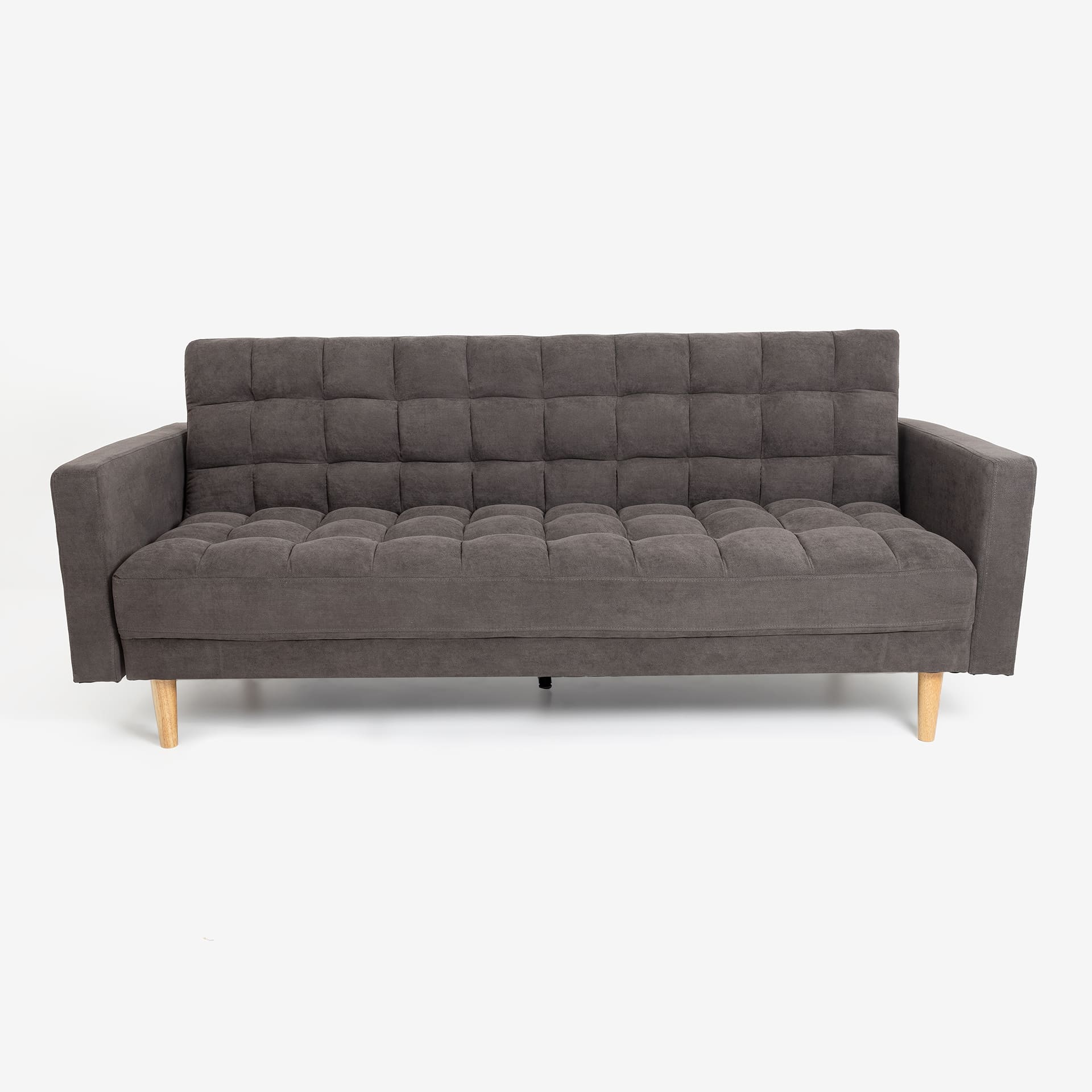Sofá cama de 3 plazas gris Palermo 220x92x91cm