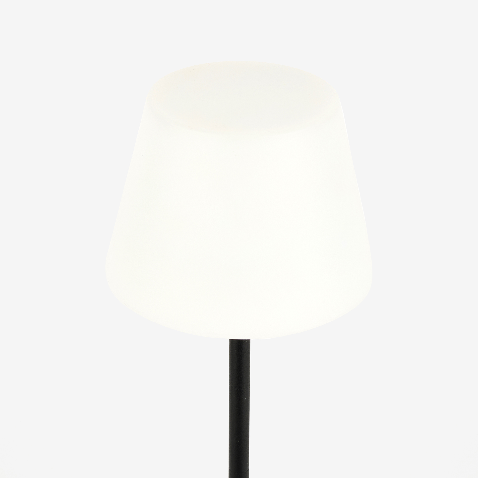 Lámpara de mesa para exterior LED con USB Ø15x38cm