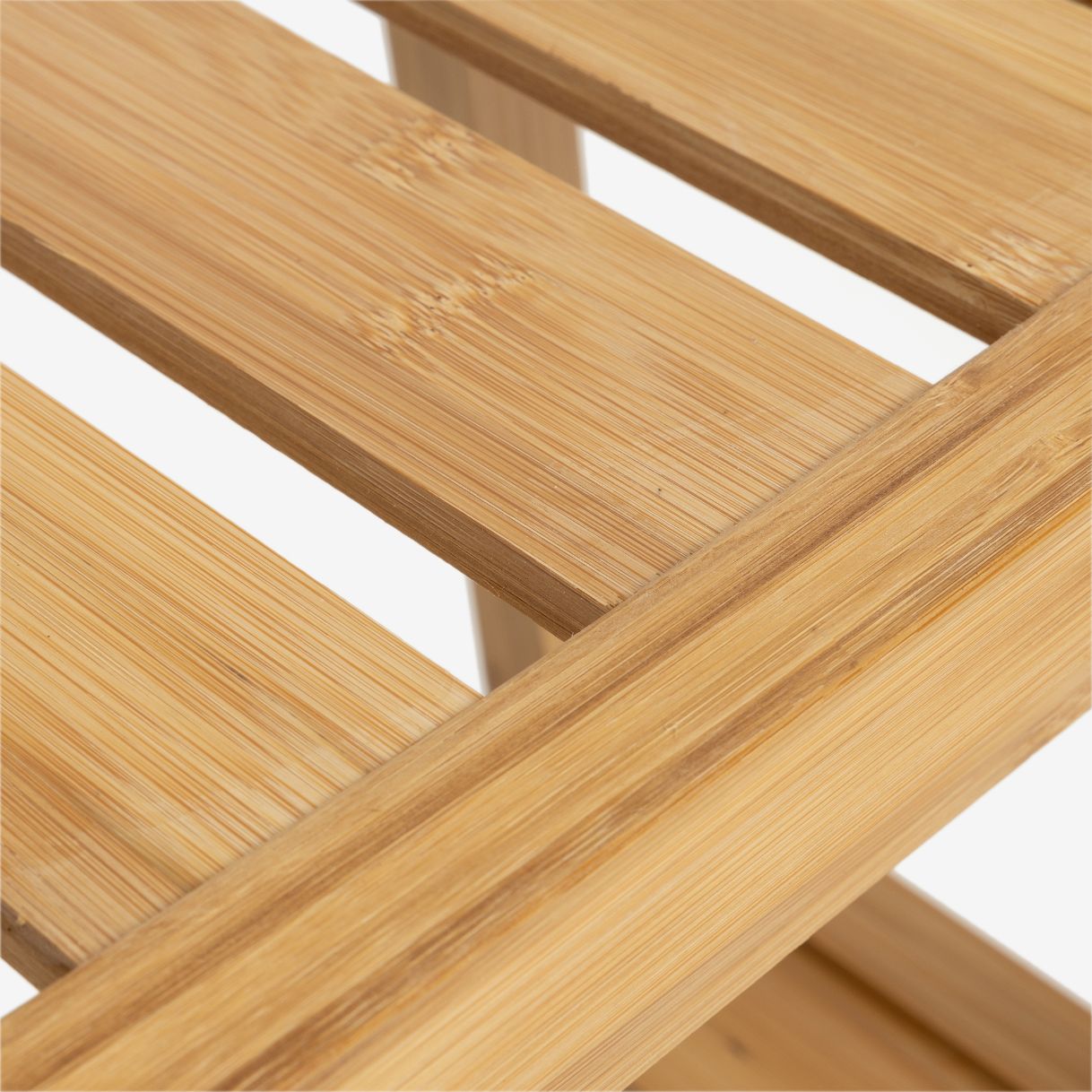 Taburete de bambú Aldo 40x25x46cm