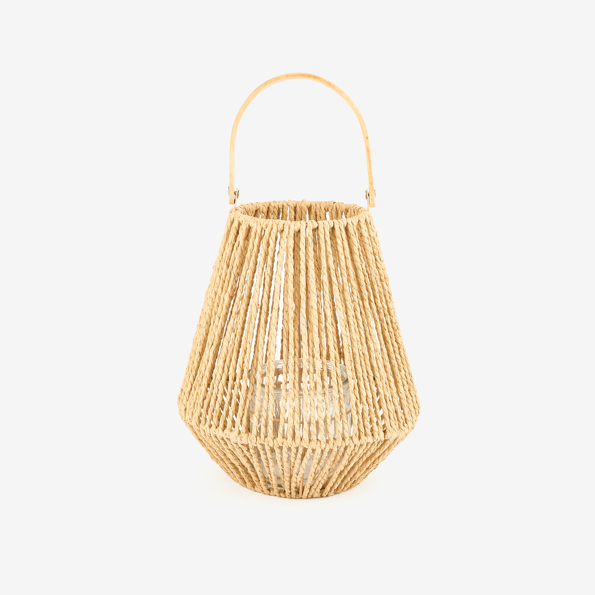 Farol de cuerda Ø24x29cm