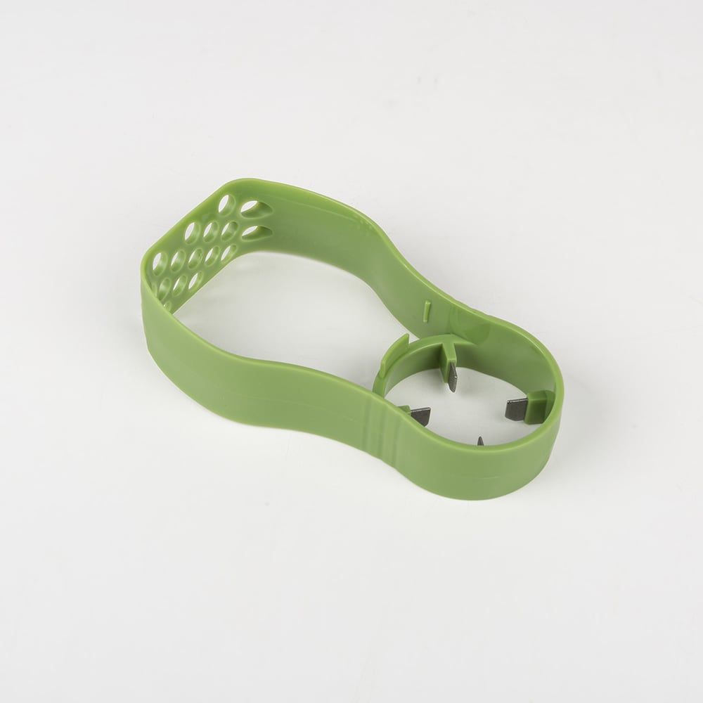 Set de utensilios aguacate de plástico 15x8x4cm