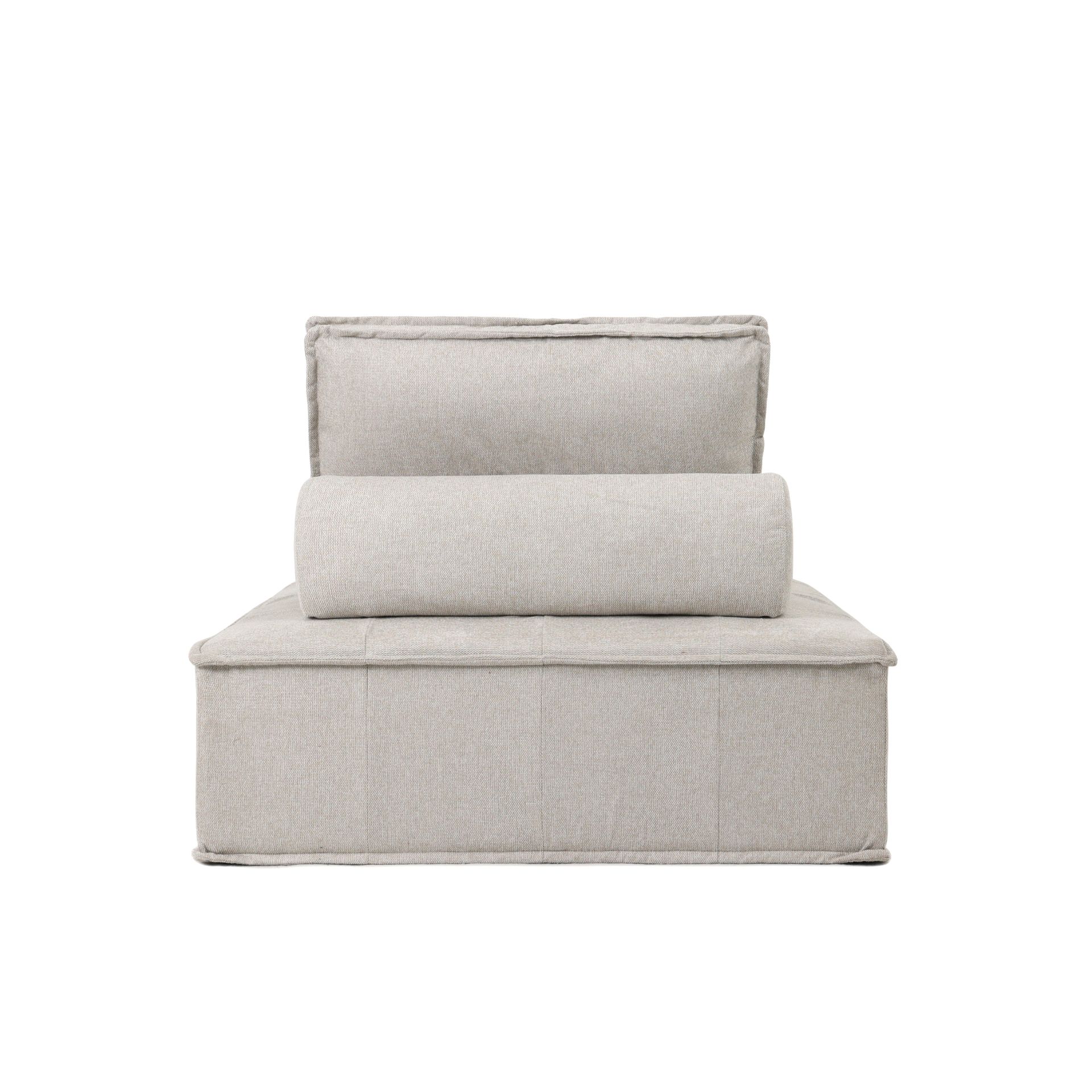 Sofá modular/butaca de algodón Hugo 100x110x82cm