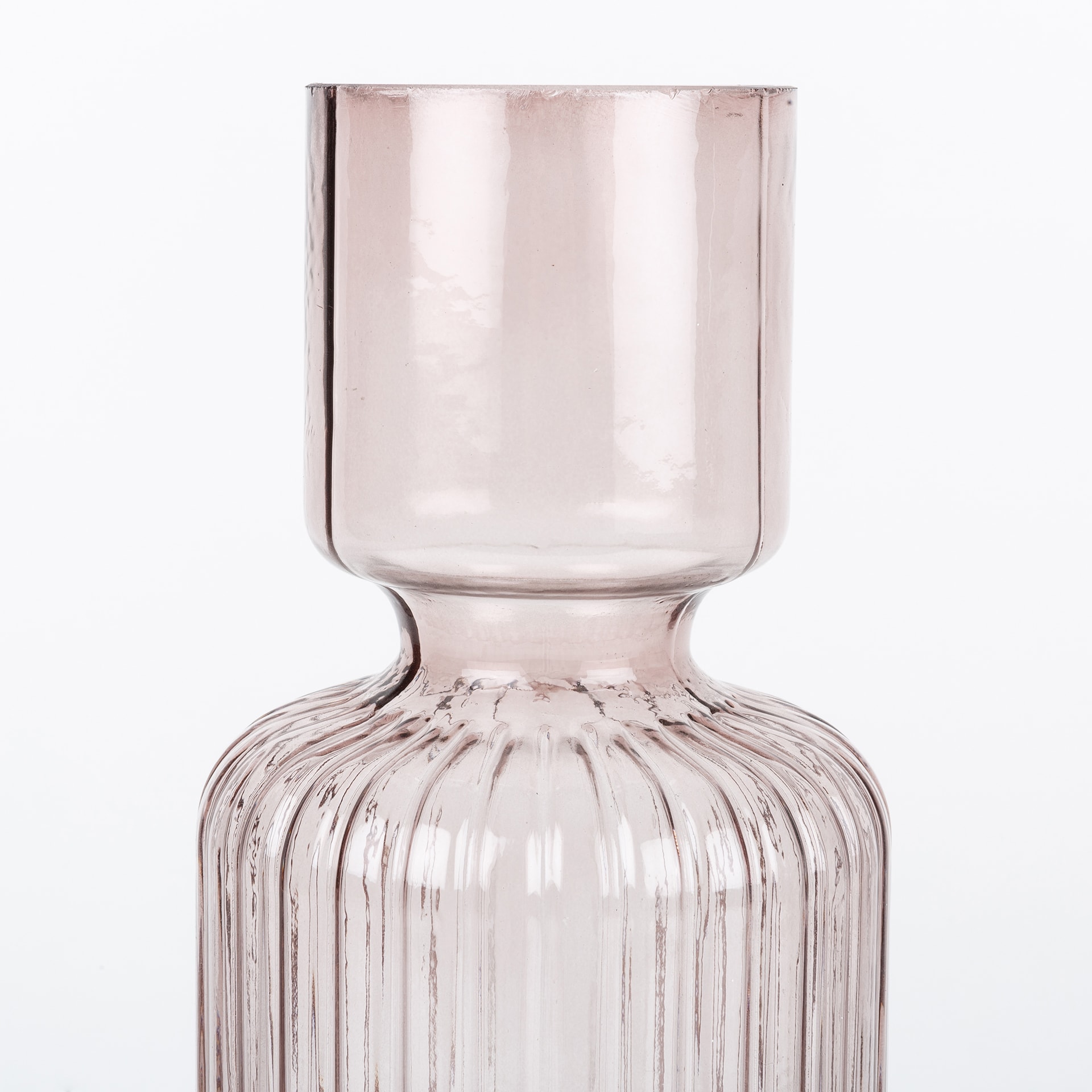 Jarrón de cristal Dayrta Ø11x30cm en varios colores