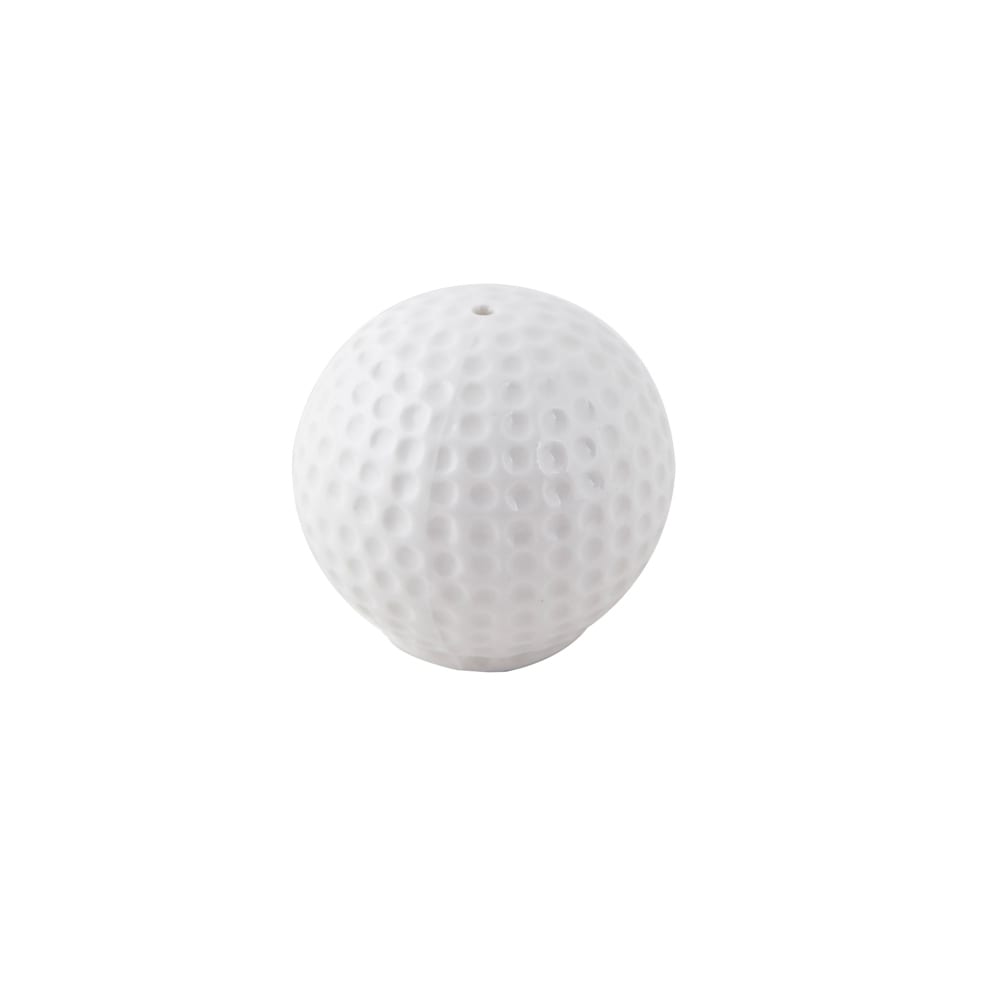 Salero y pimentero de porcelana Golf 5cm
