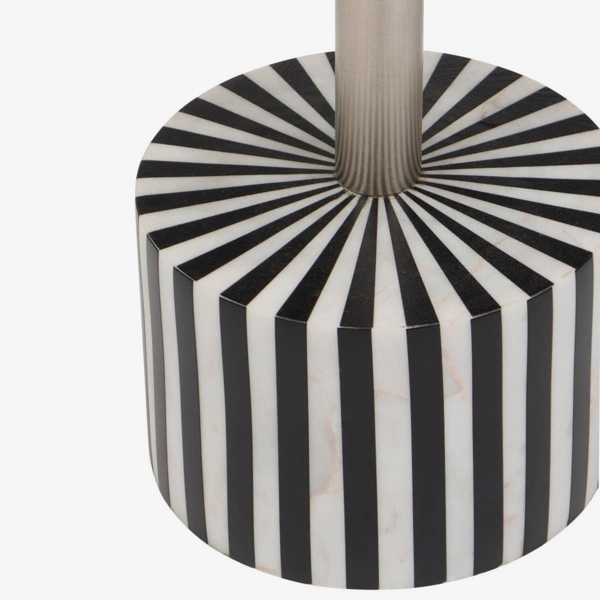 Mesa auxiliar de m&aacute;rmol Kaira &Oslash;36cm 