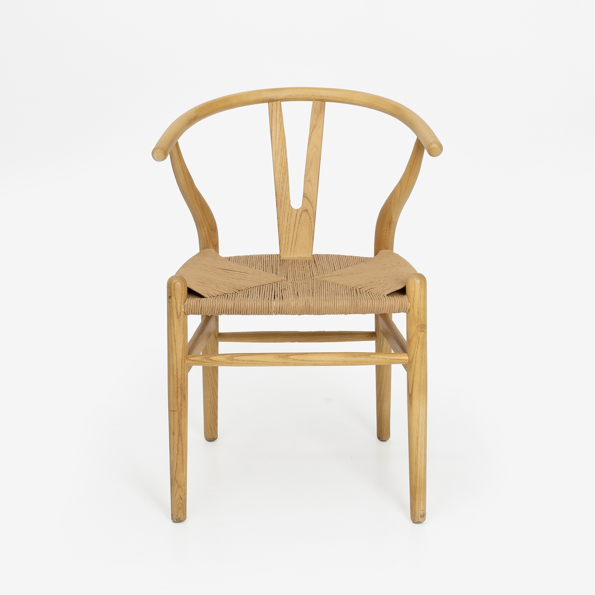 Silla de comedor de madera natural Irma 49x42x78cm Clau&Chloe