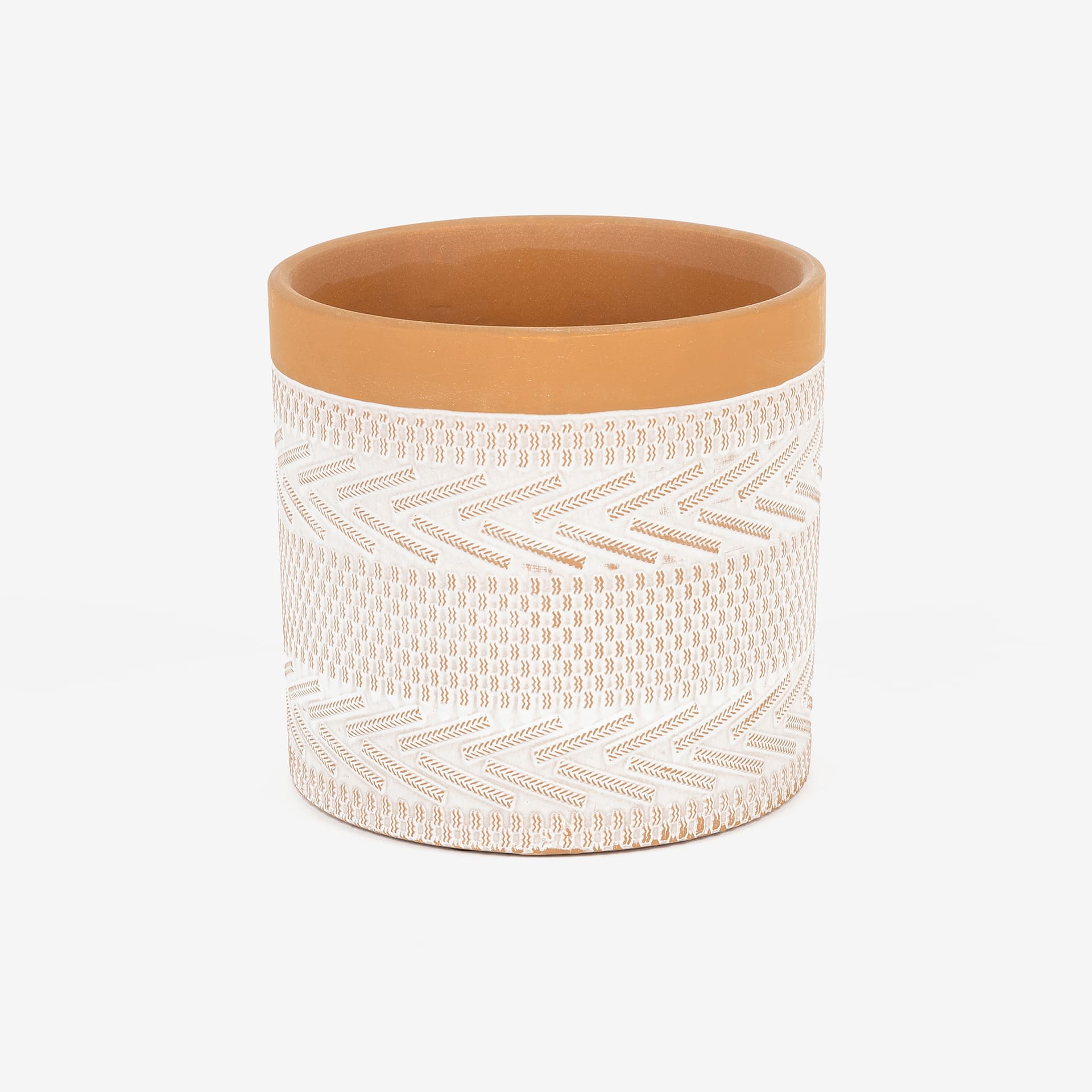 Macetero de cerámica en varios diseños Ø13,8x13cm