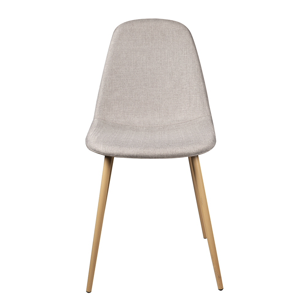 Silla de comedor gris claro Concept 45x55x86cm