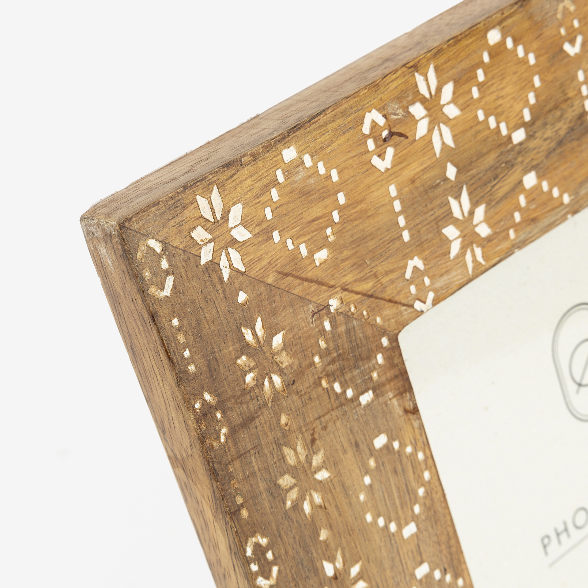 Marco de fotos de madera de mango Sevro 13x18cm