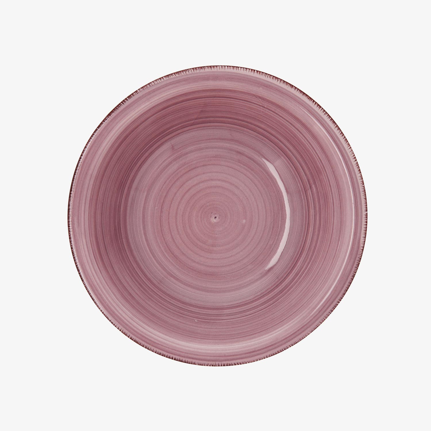 Ensaladera rosa de gres Vita &Oslash;23cm
