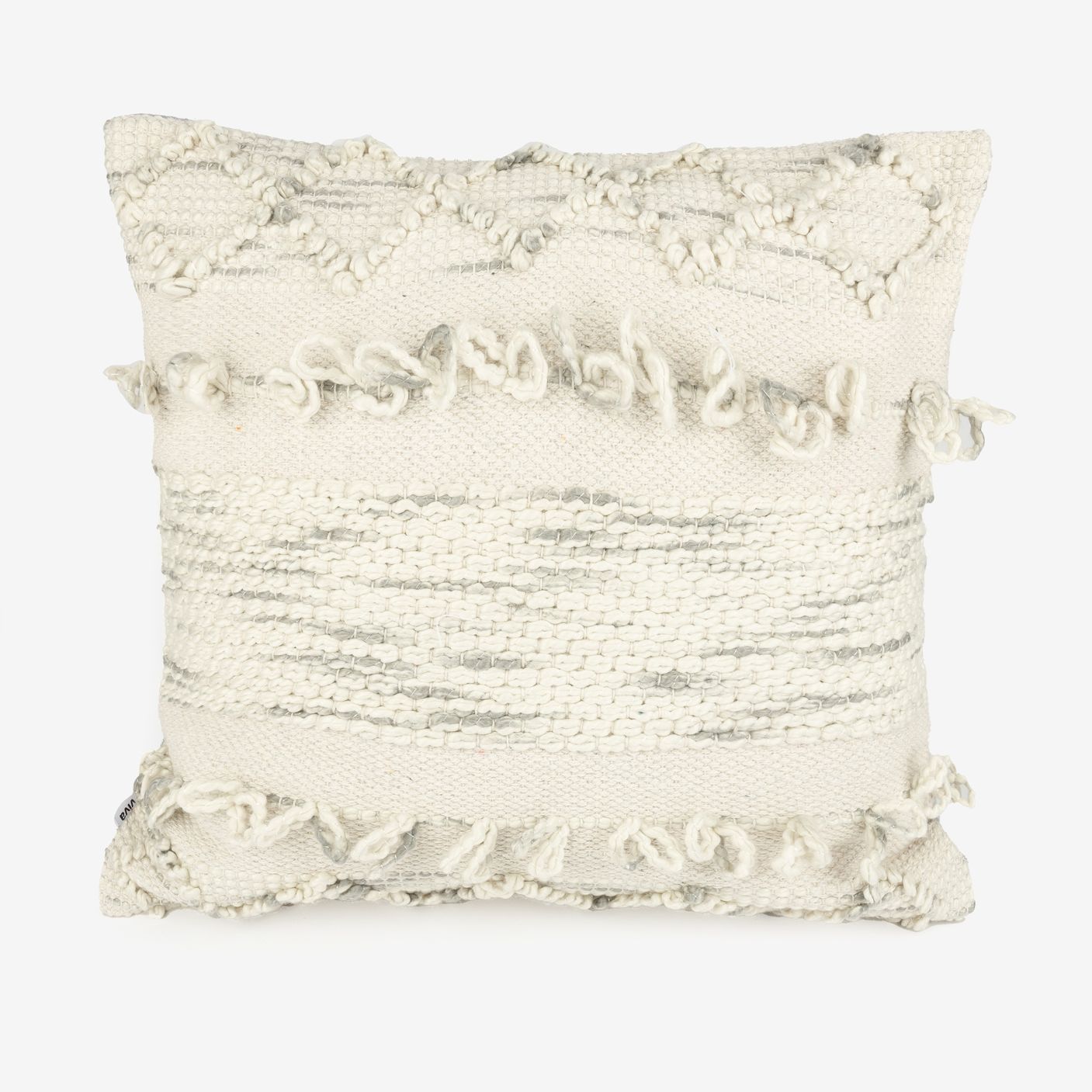 Funda de cojín de algodón Cairo 45x45cm