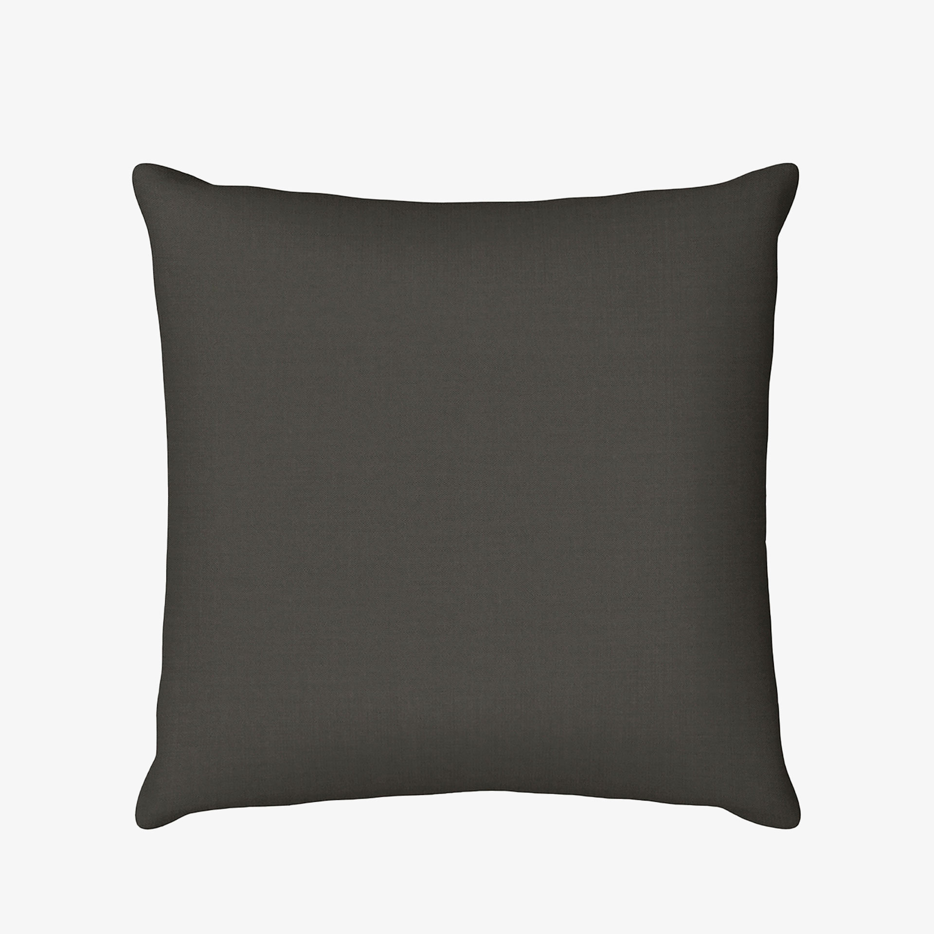 Funda de coj&iacute;n de lino gris antracita 45x45cm Clau&Chloe