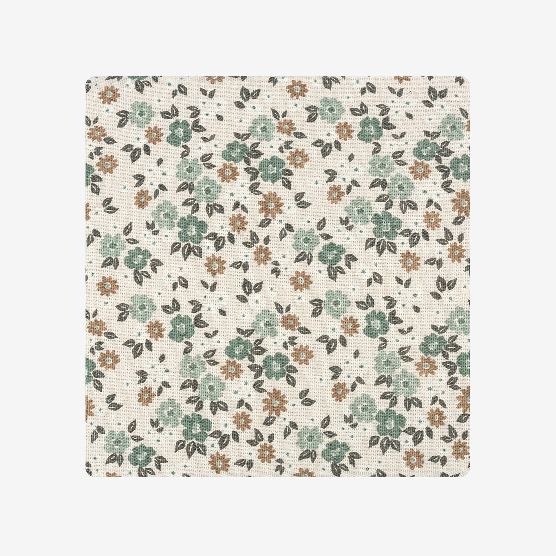 Mantel de algod&oacute;n reciclado azul Alba 135x200cm