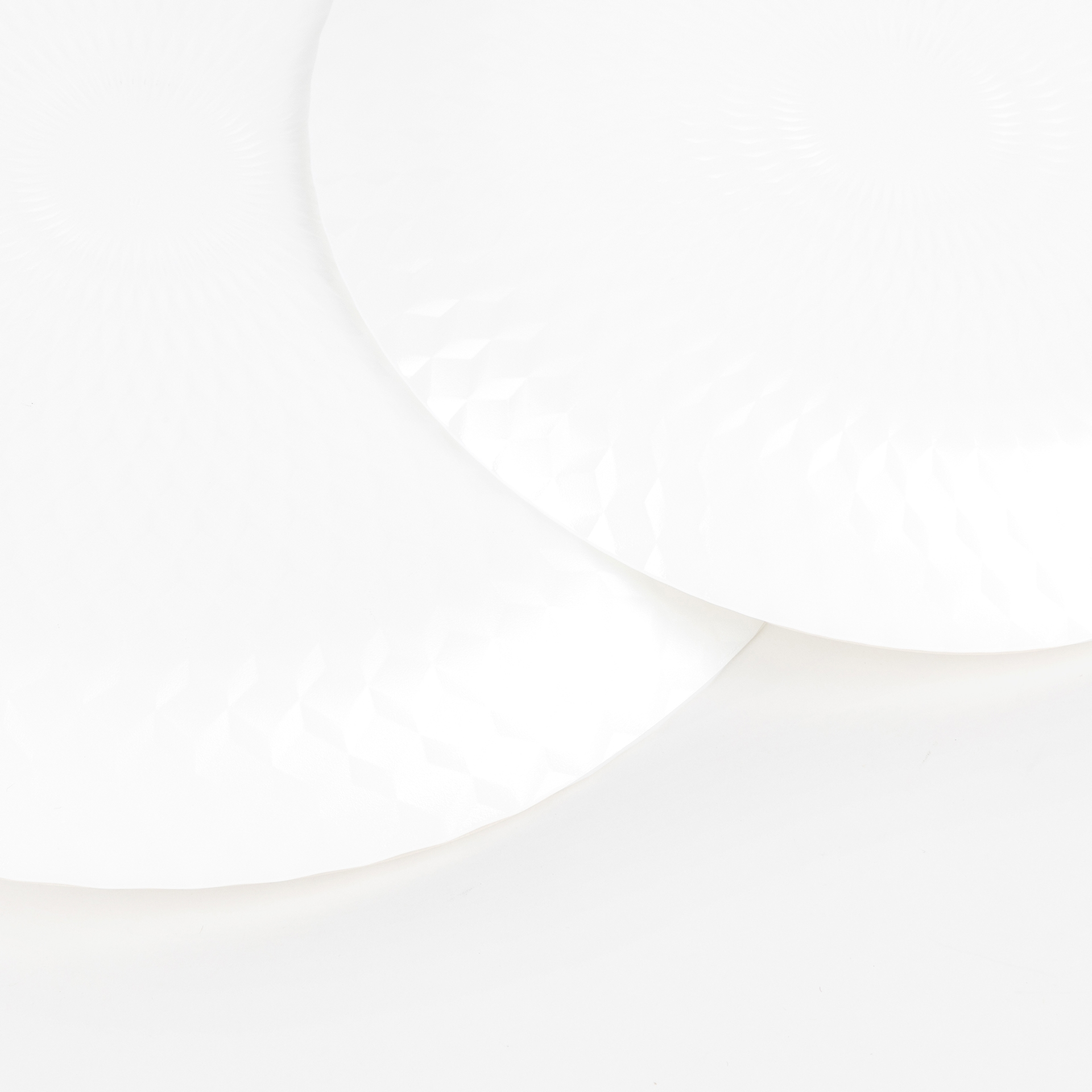 Vajilla de porcelana de 18 piezas blanca de arcopal Yelen