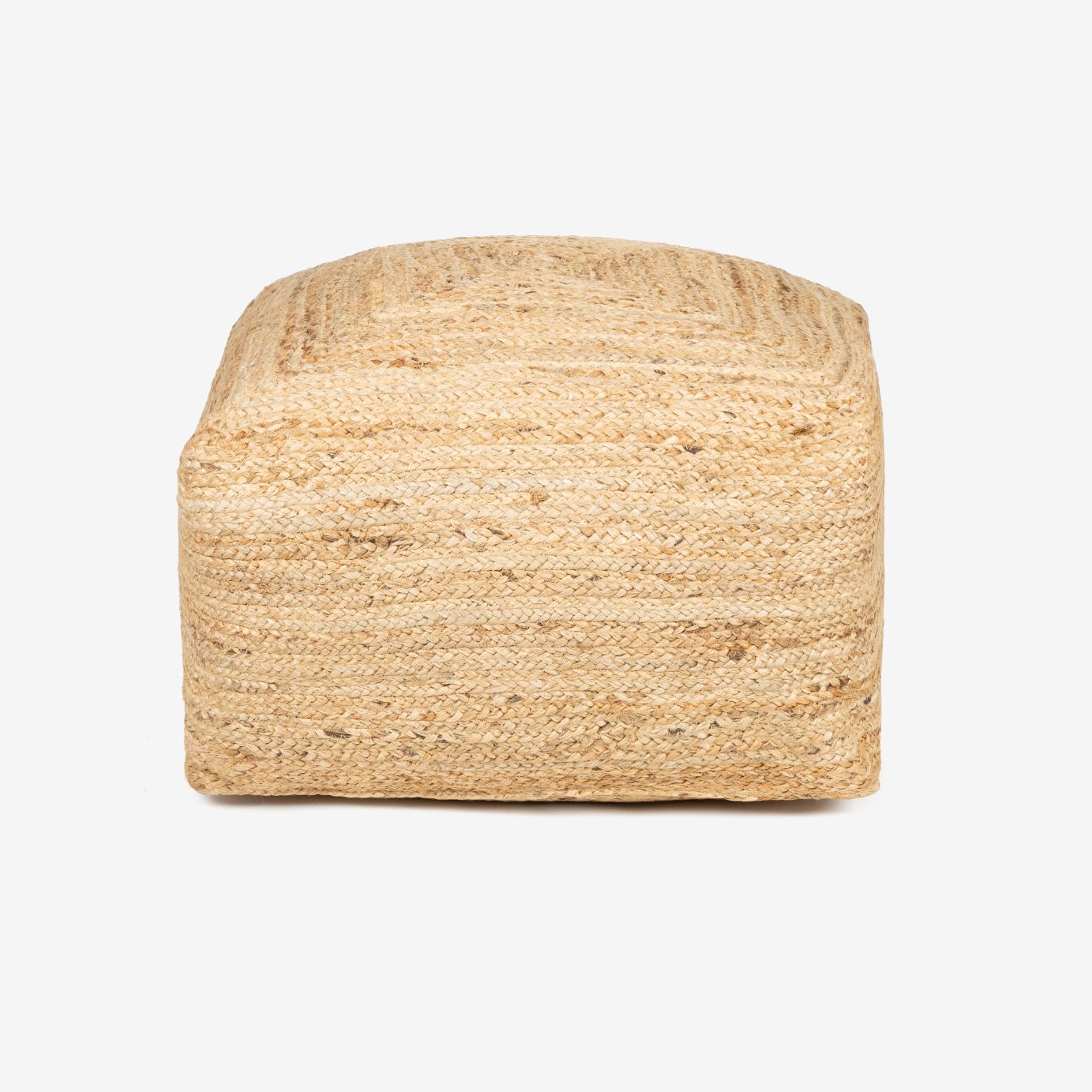 Puf de yute trenzado 60x60x35cm