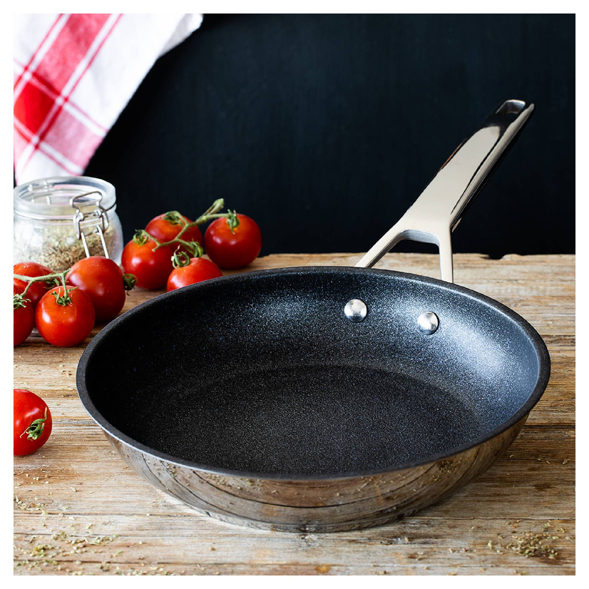 Sartén de acero inoxidable Connect Ø24cm