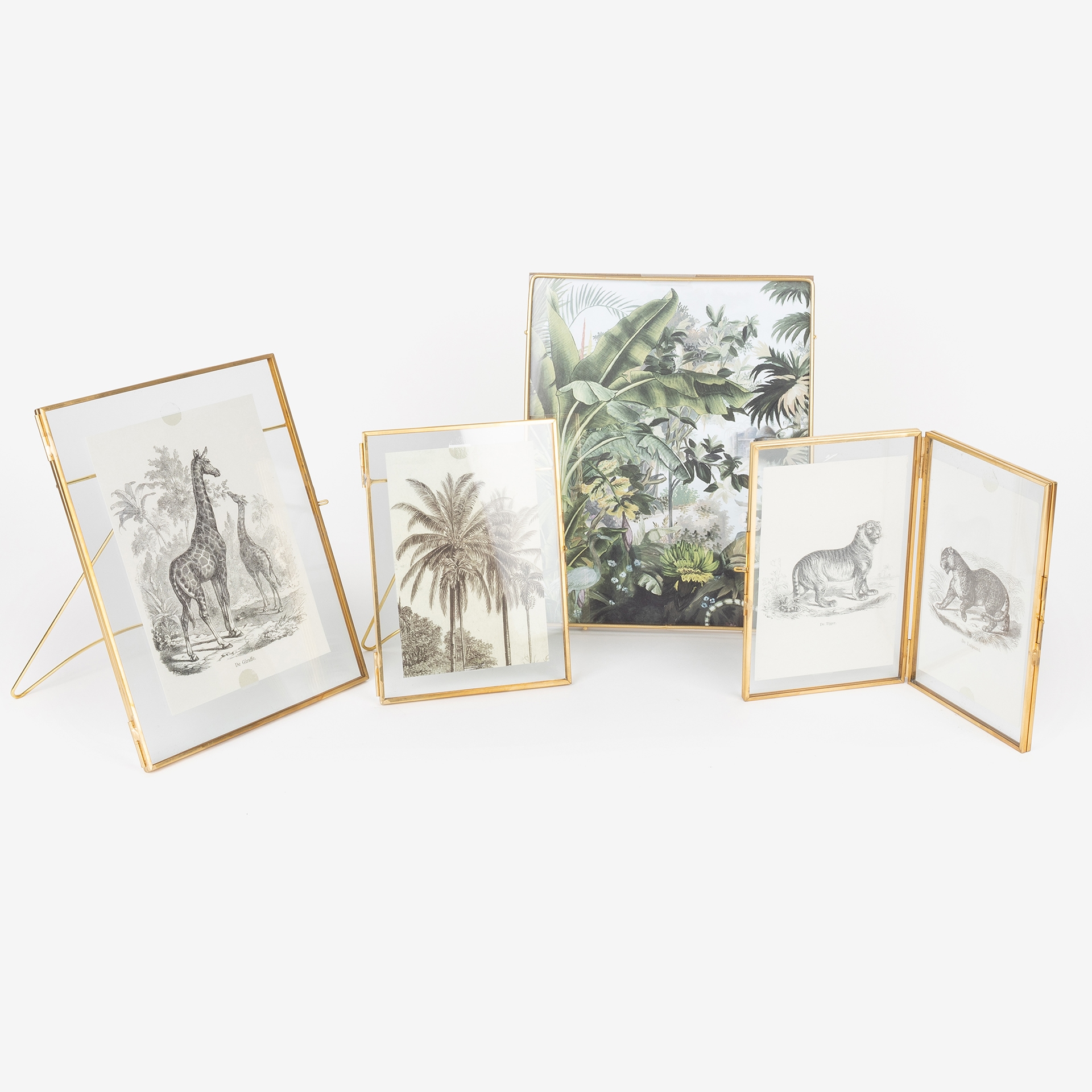 Marco de fotos dorado 20x25cm