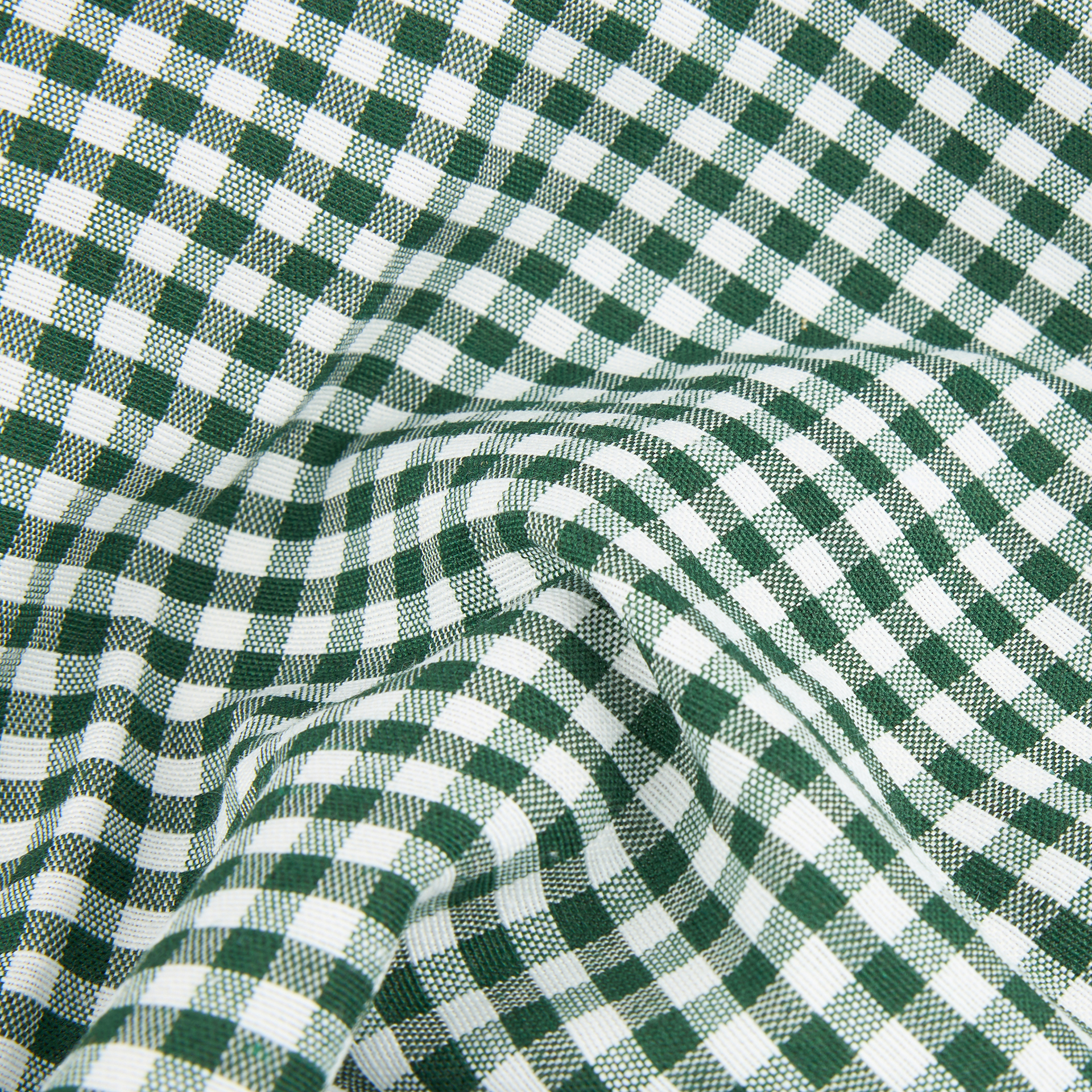 Set de 2 servilletas Vichy verde 45x45cm