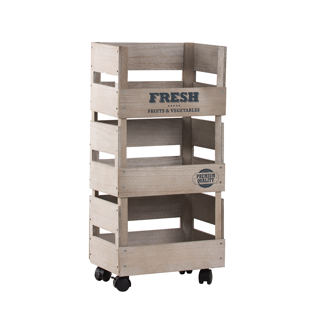 Carro Verdulero 3 Compartimentos