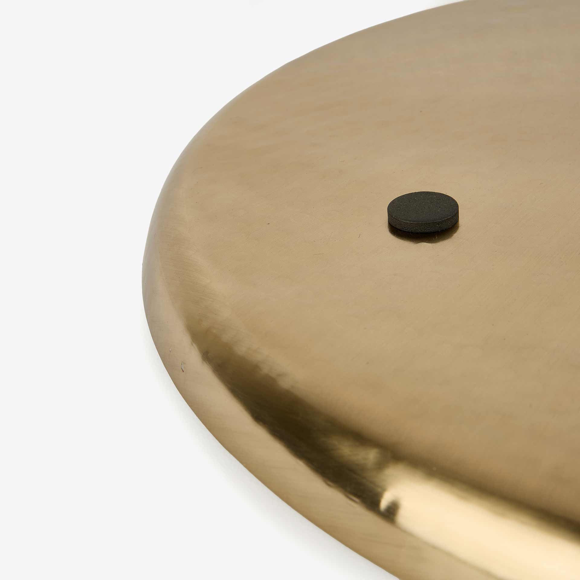 Bandeja dorada de 39cm Aura