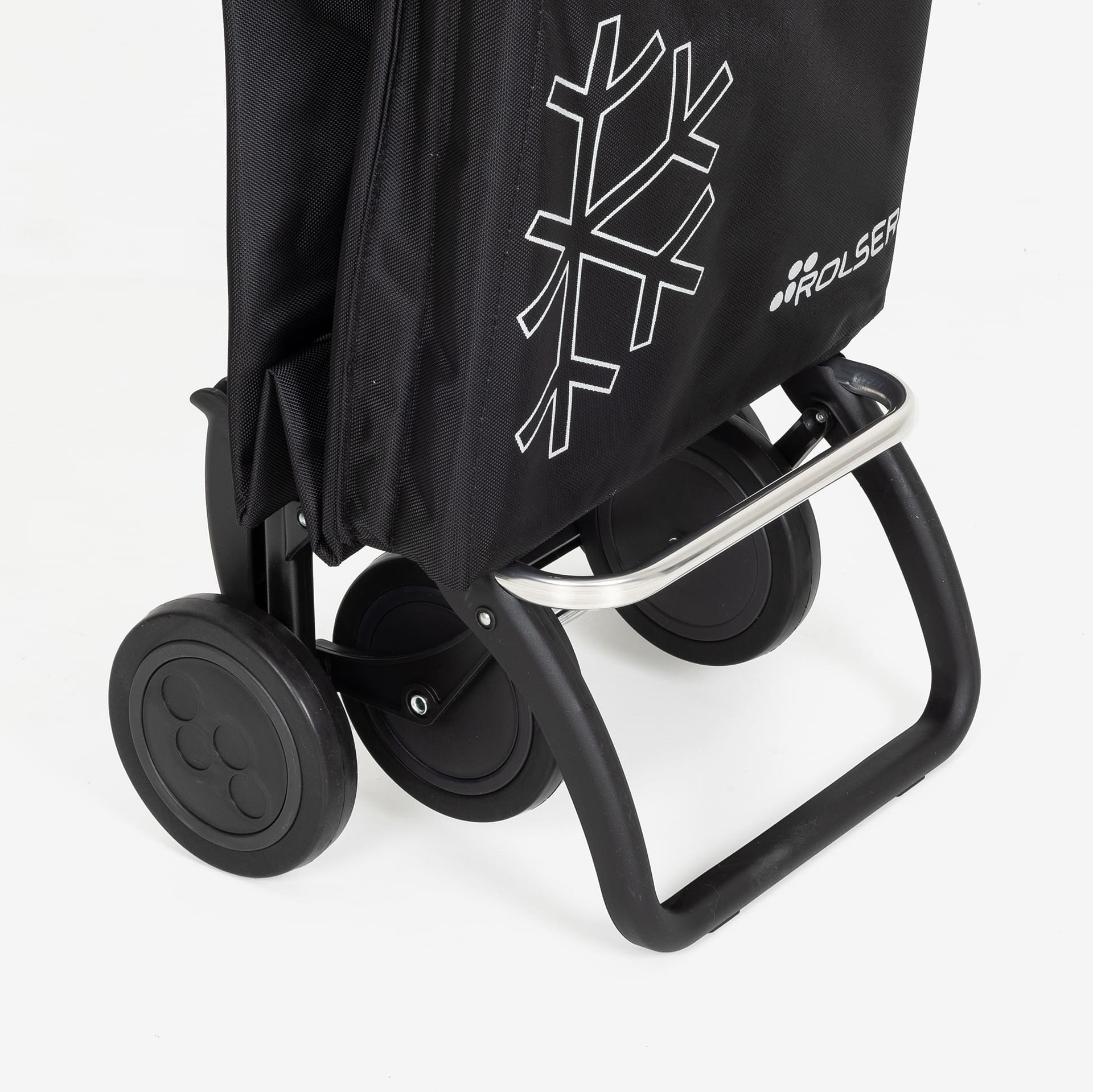 Carro para la compra negro/lima 4r Termo Fresh