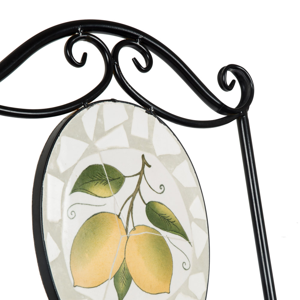 Set de jard&iacute;n de mesa y 2 sillas Lemon &Oslash;60x70cm