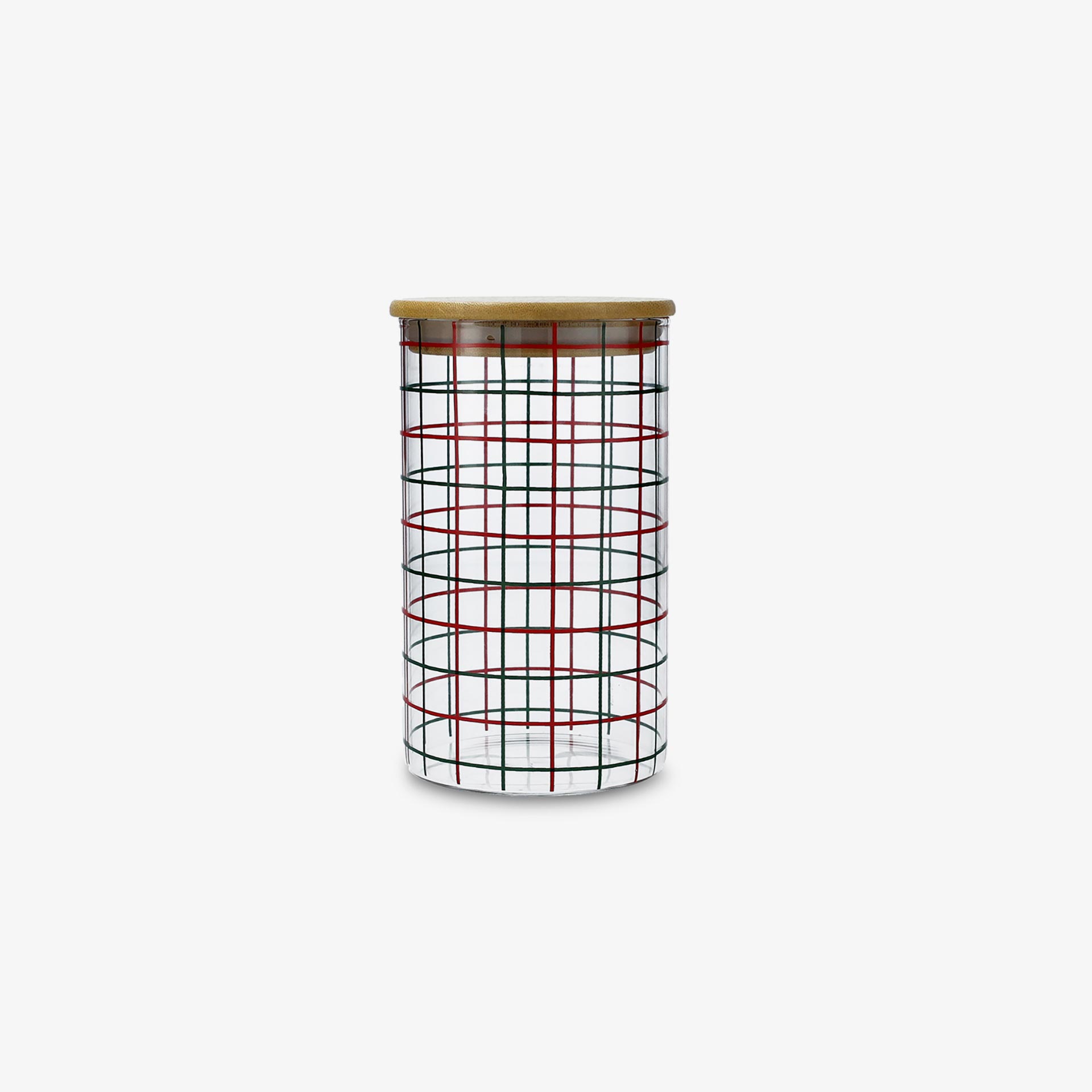 Tarro de vidrio con tapa Trama 100cl