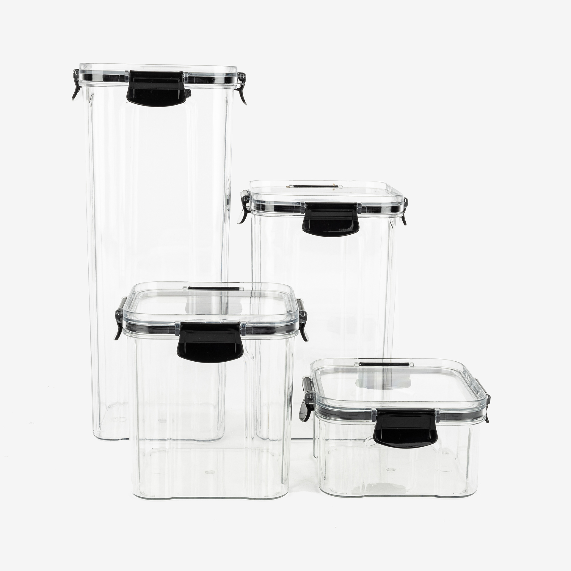 Contenedor con tapa de plástico Tasos 0,45L