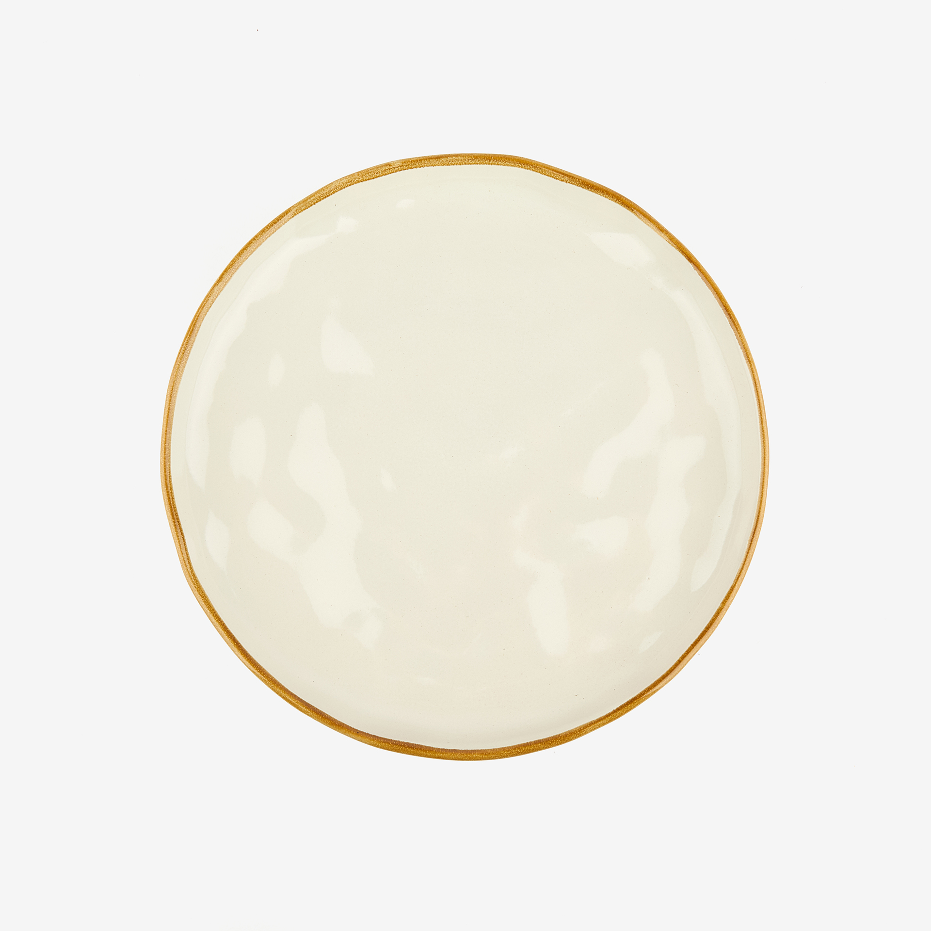 Vajilla de 12 piezas de cerámica marfil Albero