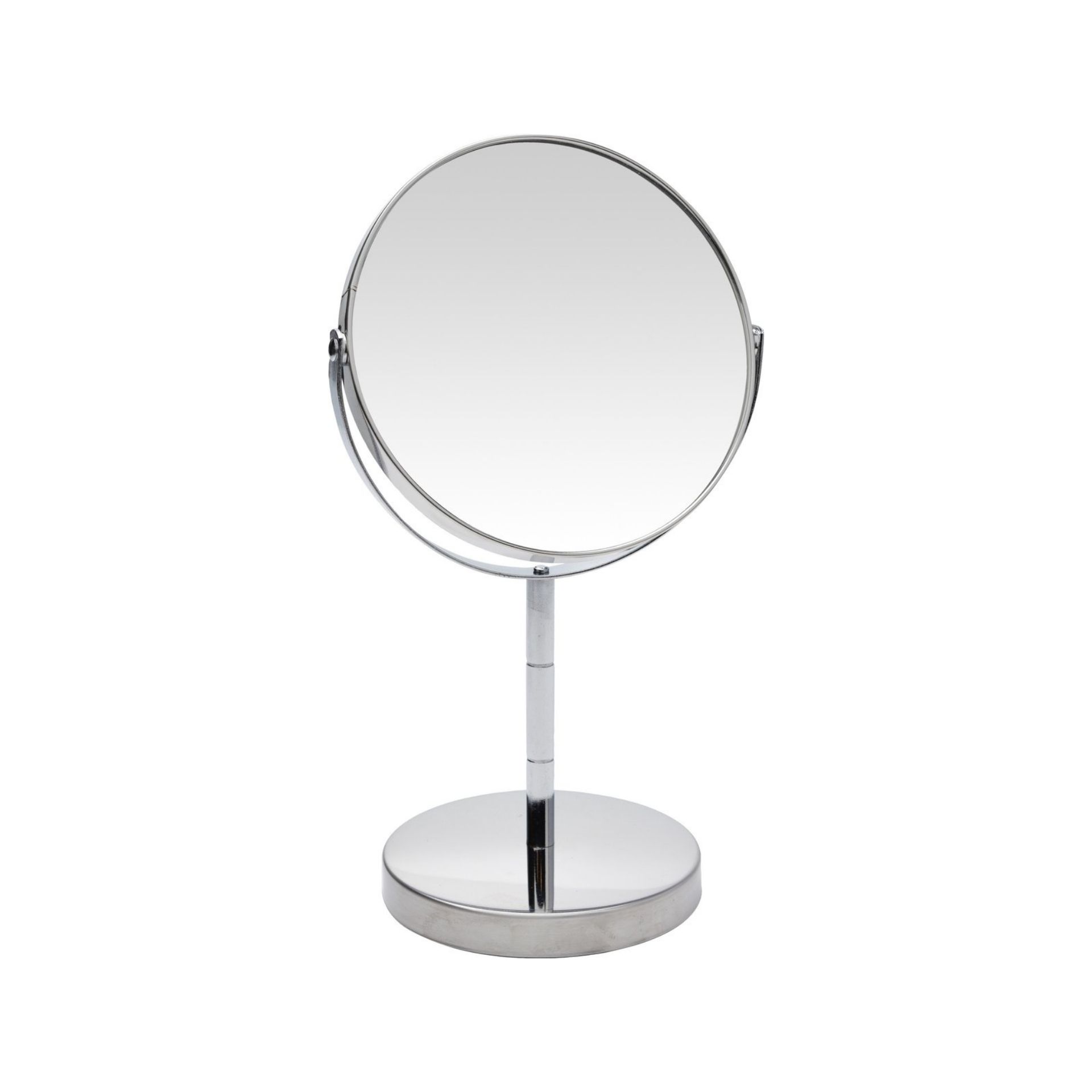 Espejo de baño de metal x2 aumentos Ø14x26cm