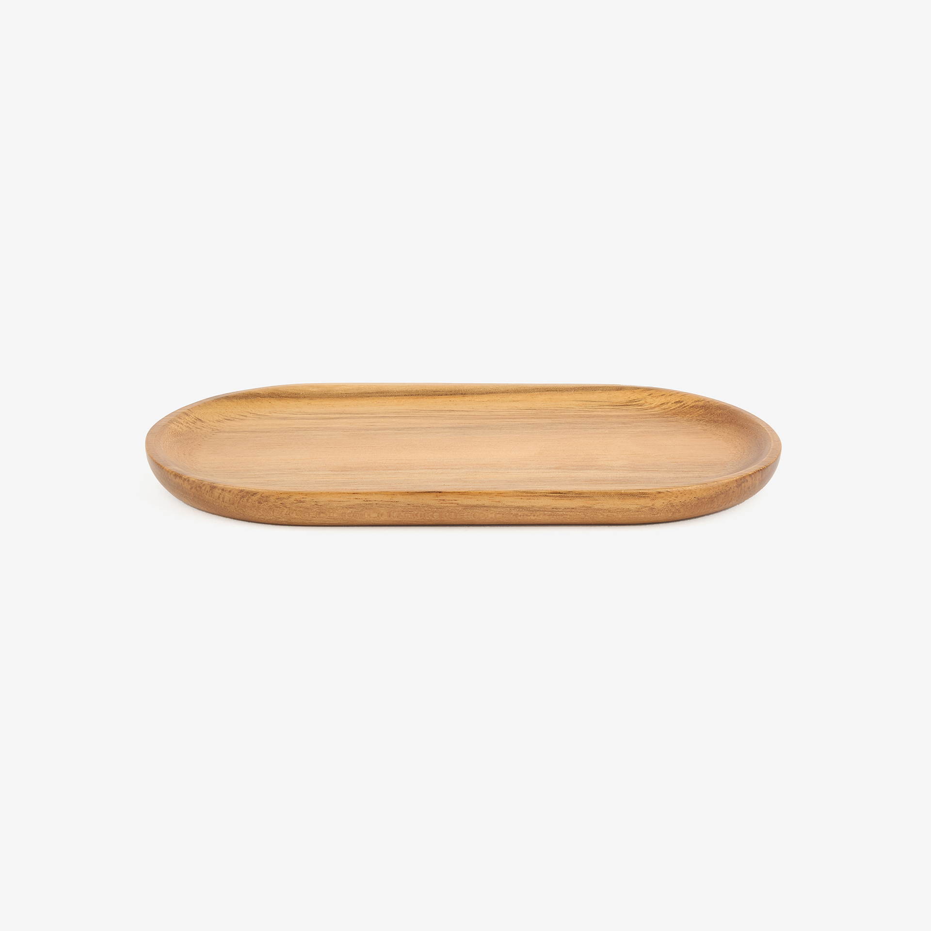 Bandeja de madera de acacia 24x13cm