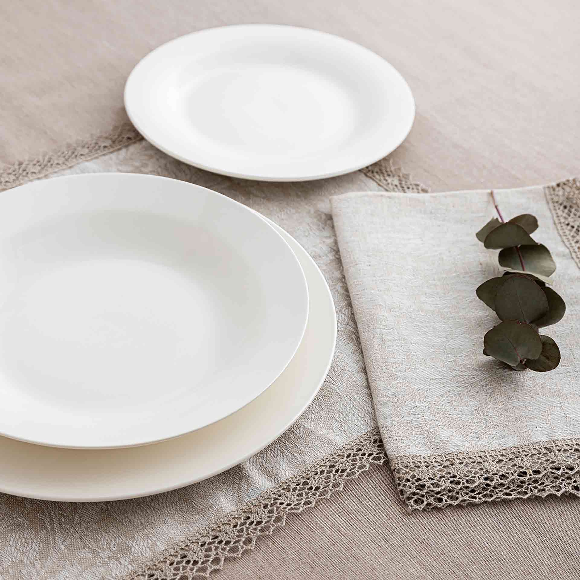 Vajilla de 18 piezas porcelana brillo Vetra