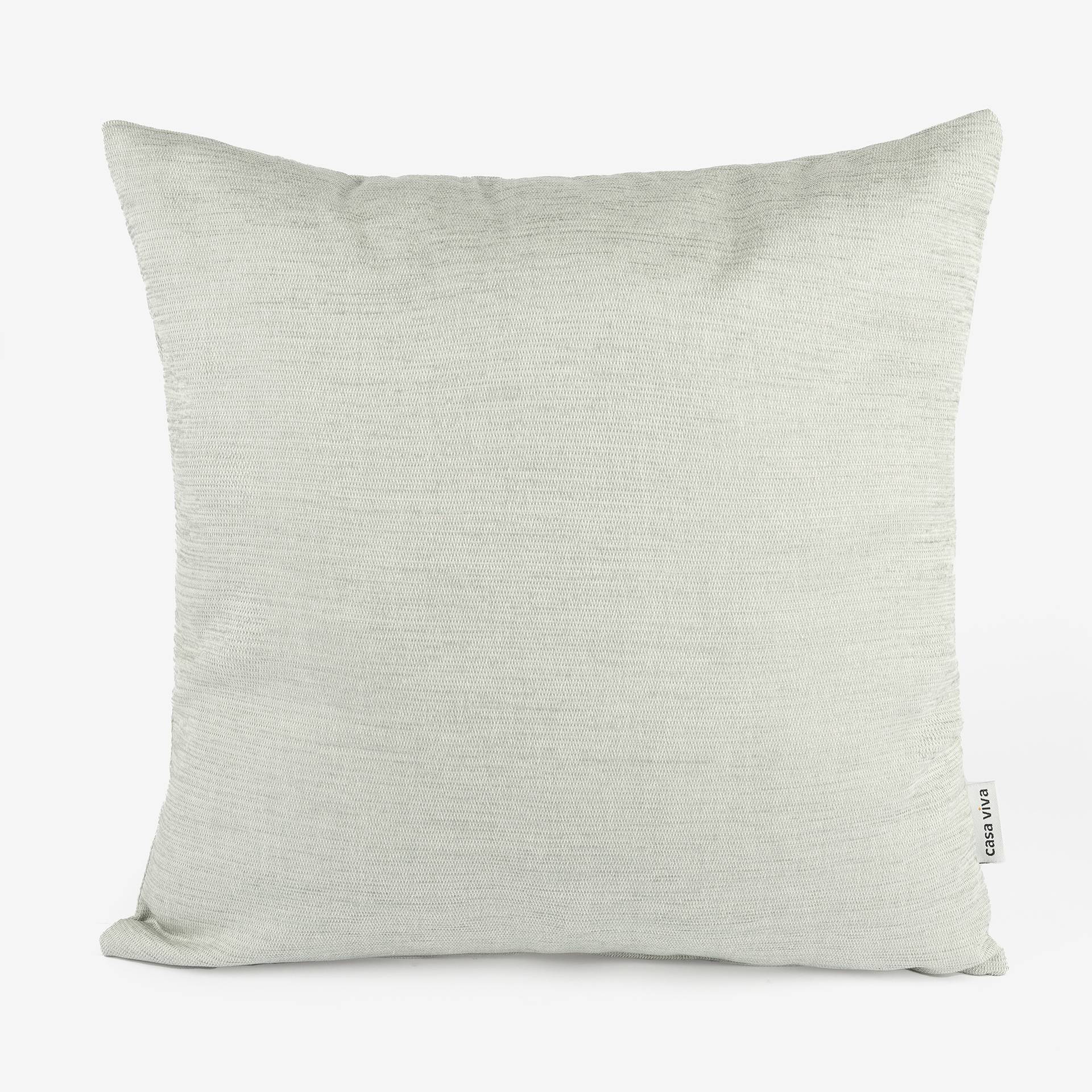 Funda de cojín exterior de algodón reciclado gris Siman 45x45cm