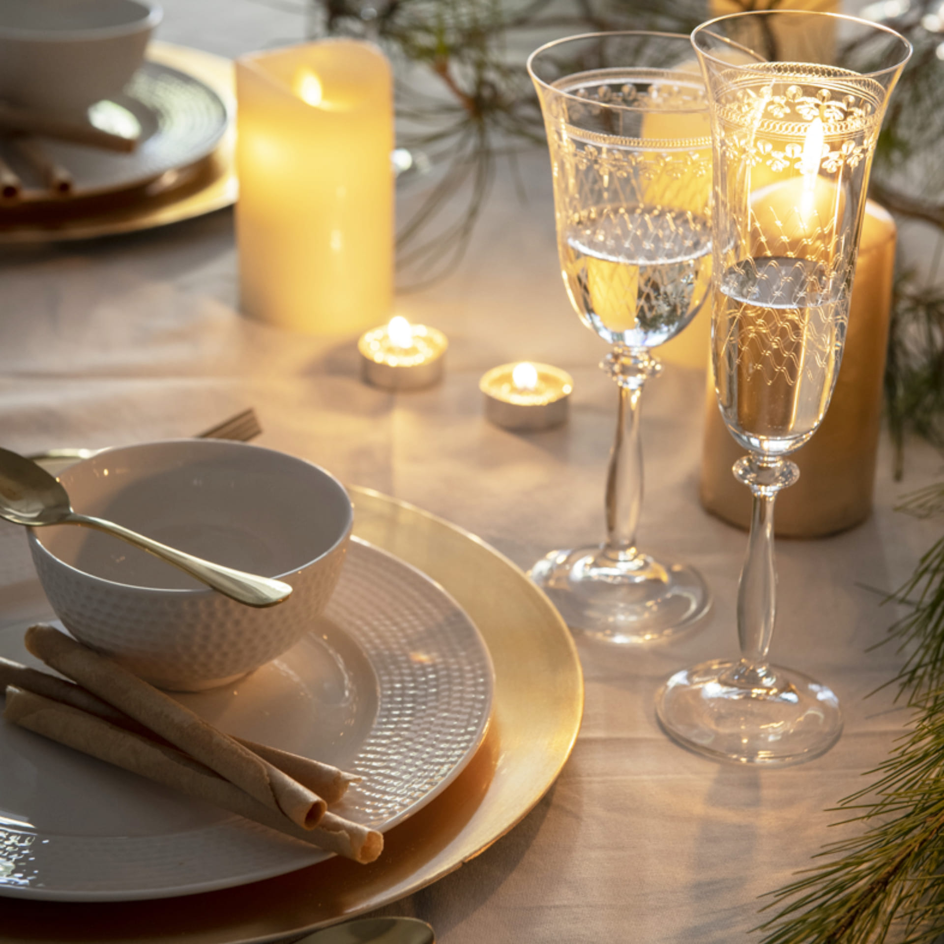 Copa de cava de cristal Royal 19cl