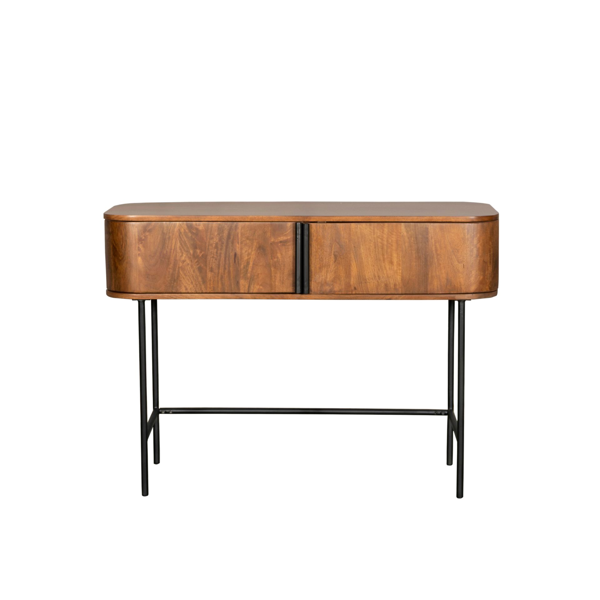 Consola de madera de mango Hulta 110x40x80cm