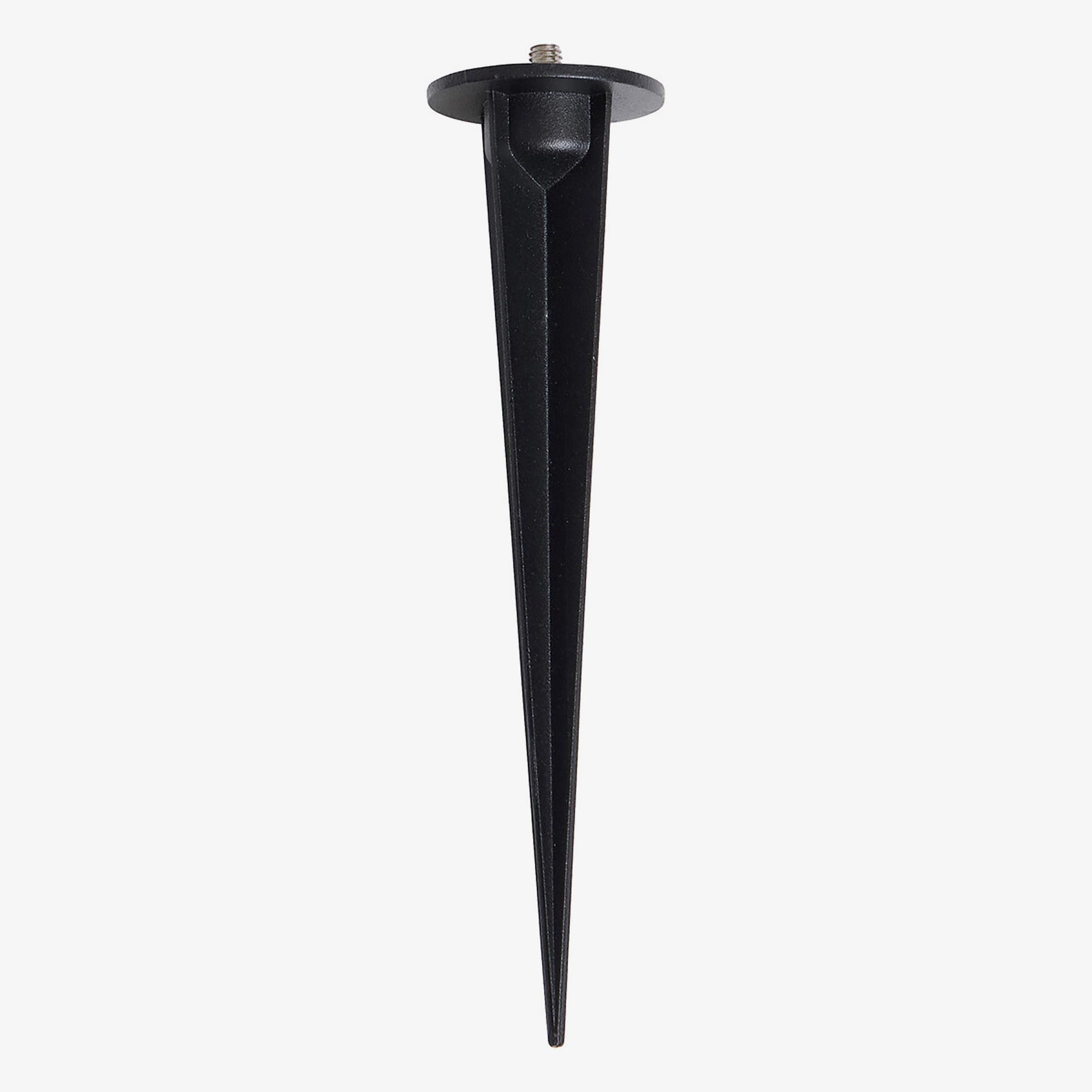 Farol solar para jard&iacute;n de aluminio grafito Pirox 40cm