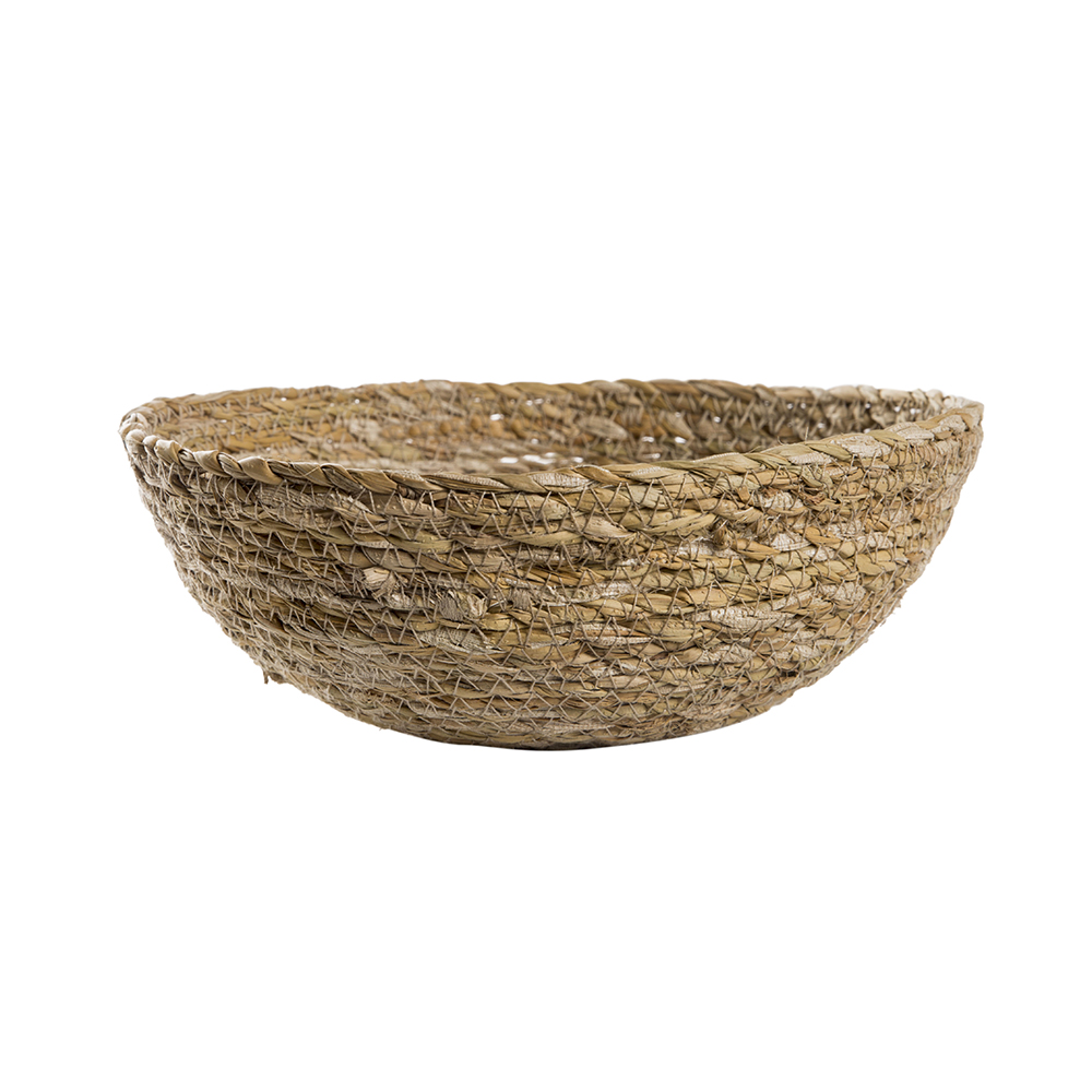 Frutero de mimbre Typha Ø27x10cm