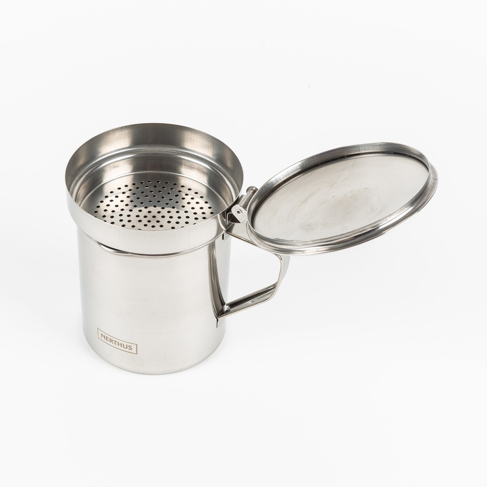 Contenedor para aceite con filtro de acero inoxidable 900ml